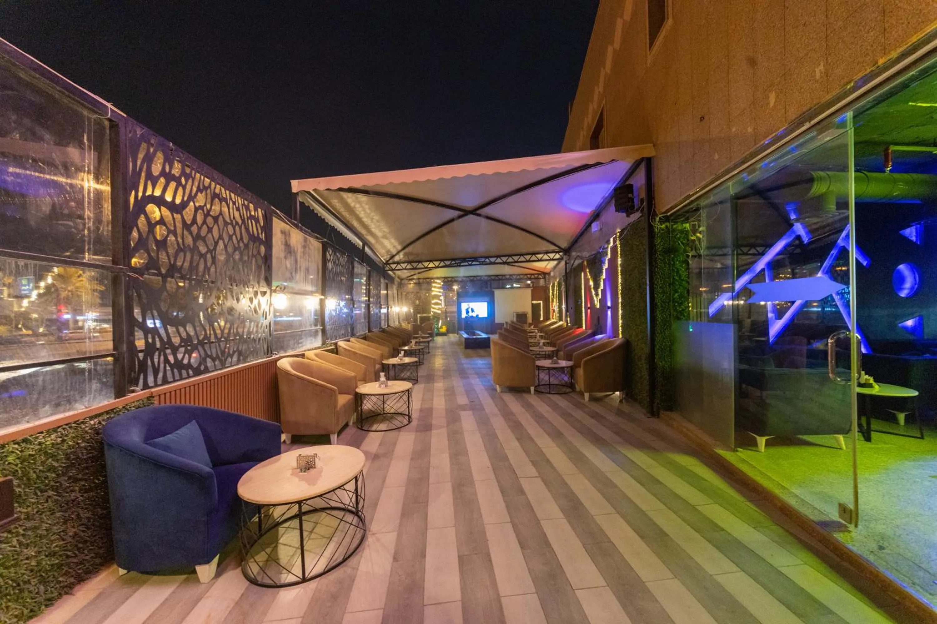 Patio in Burj Al Hayat Hotel Suites - Al Olaya