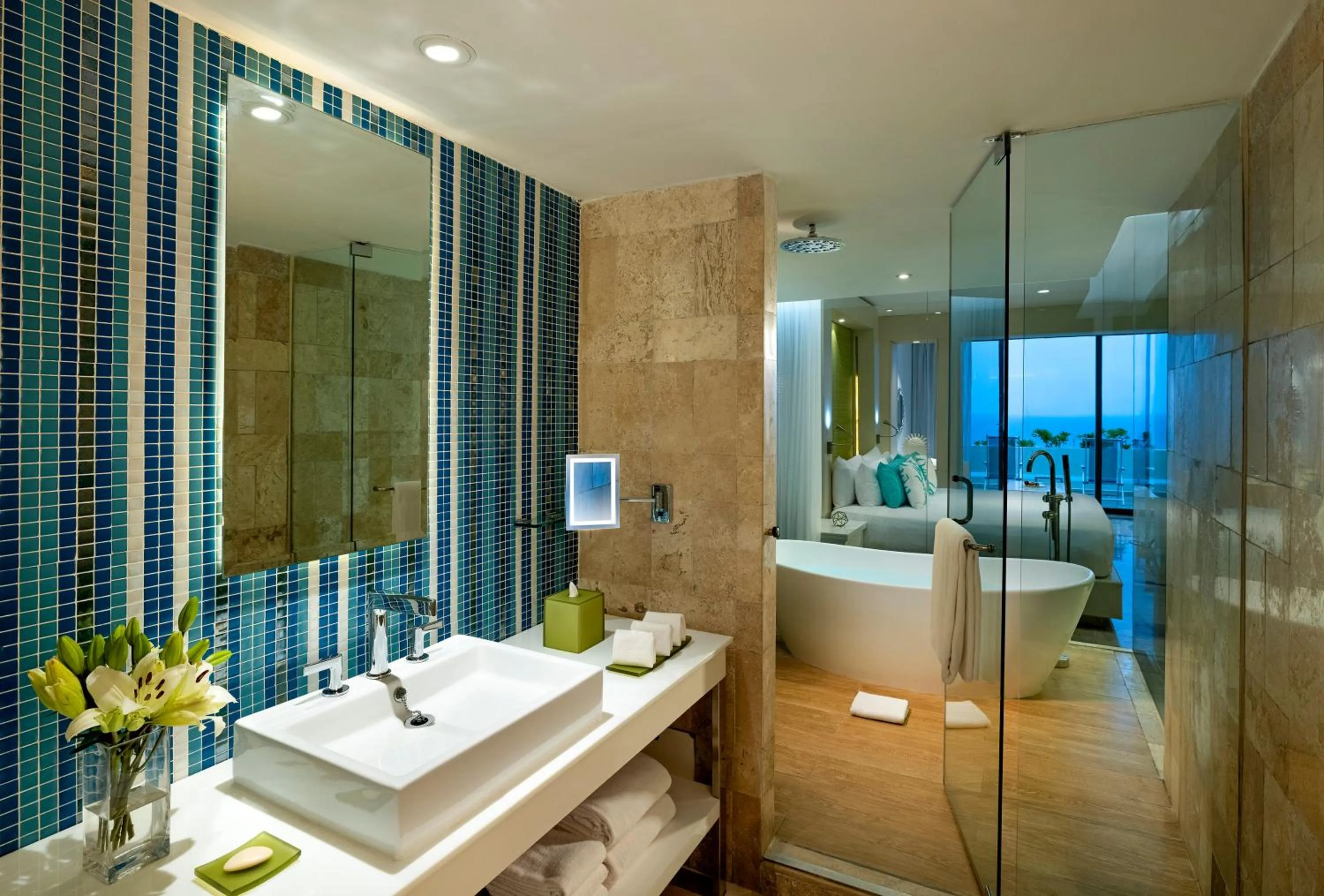 Bathroom in Paradisus Cancun All Inclusive