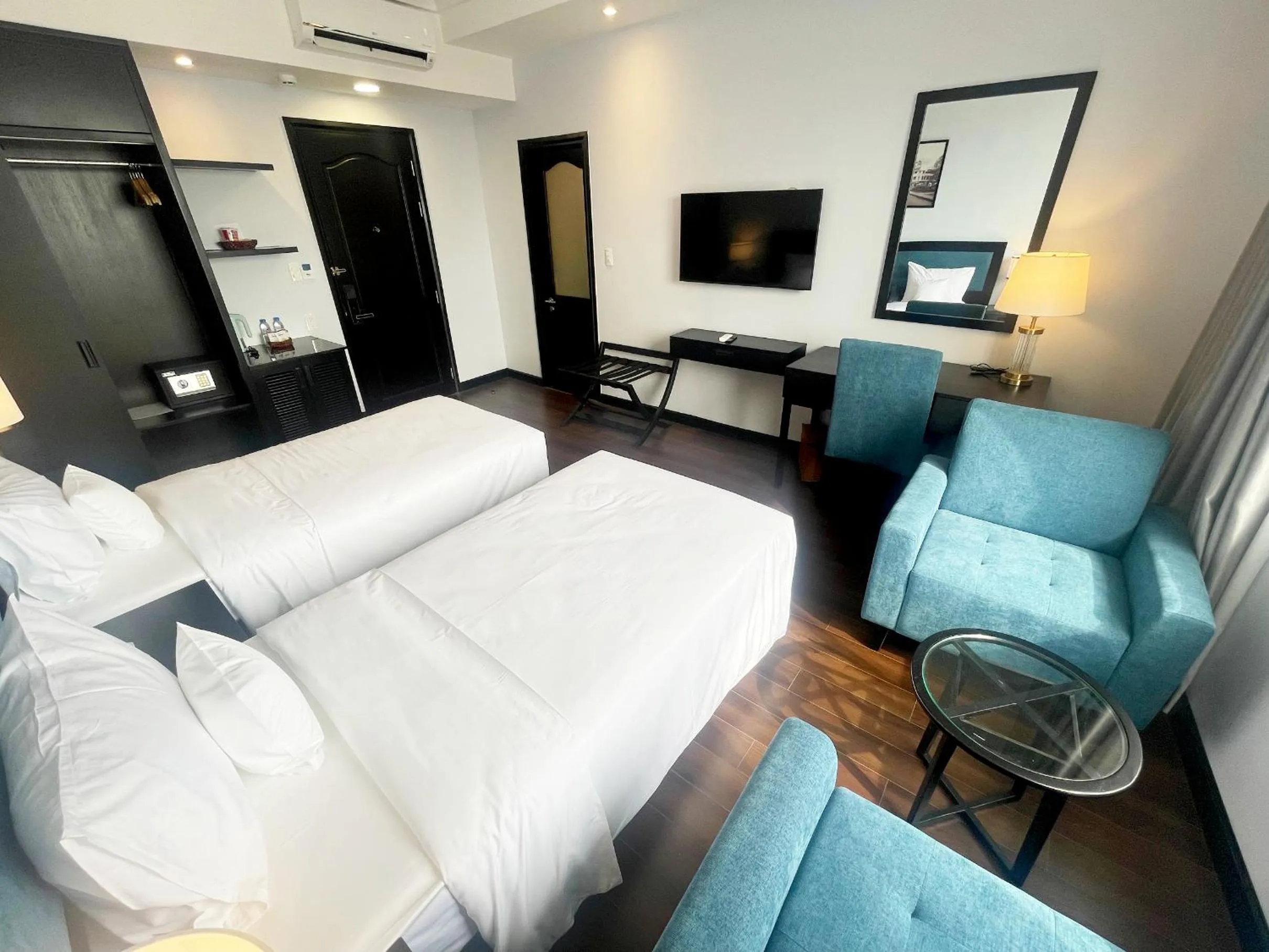 Bed in Thien Hong - Arc En Ciel Hotel