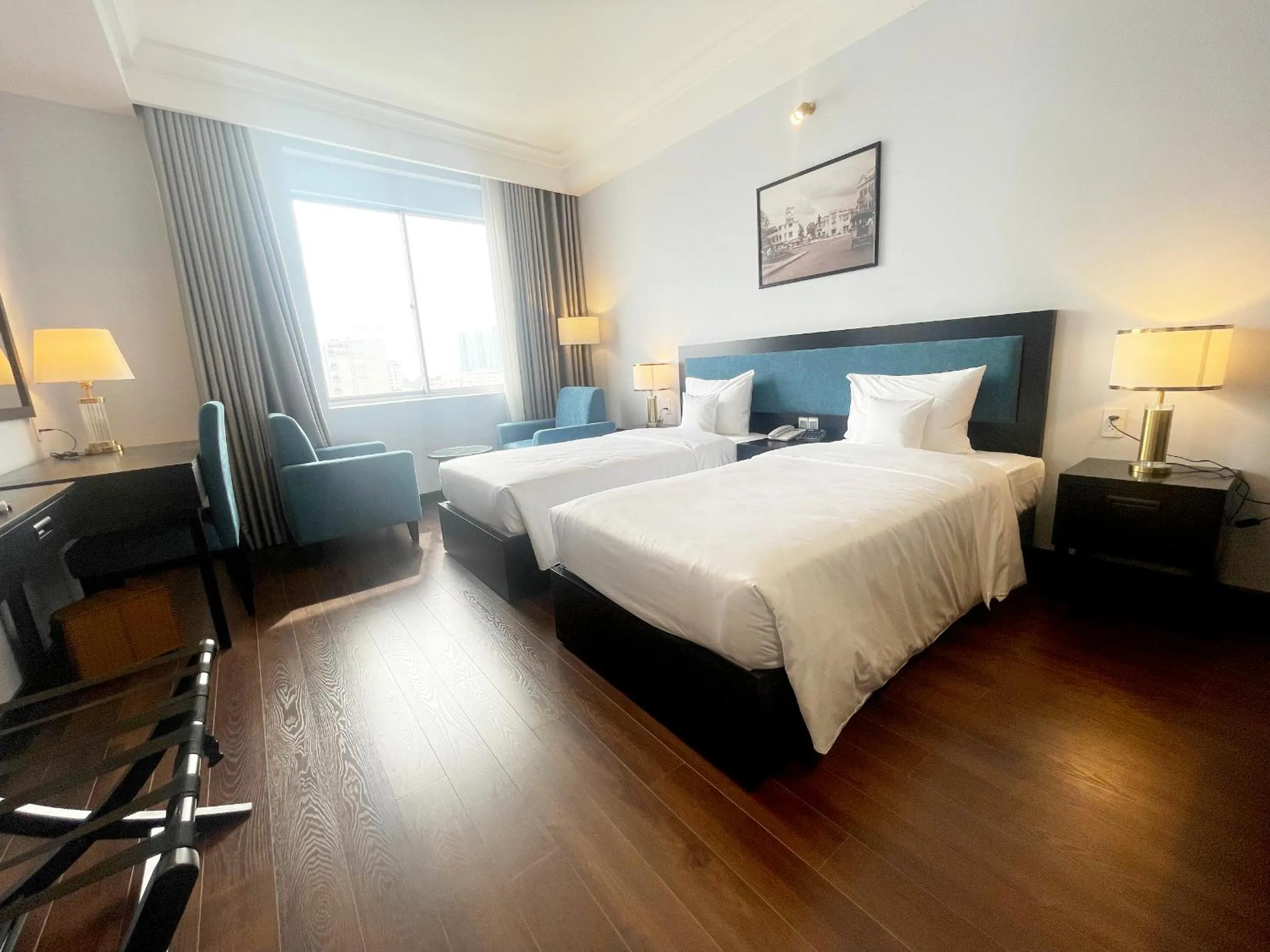 Bed in Thien Hong - Arc En Ciel Hotel