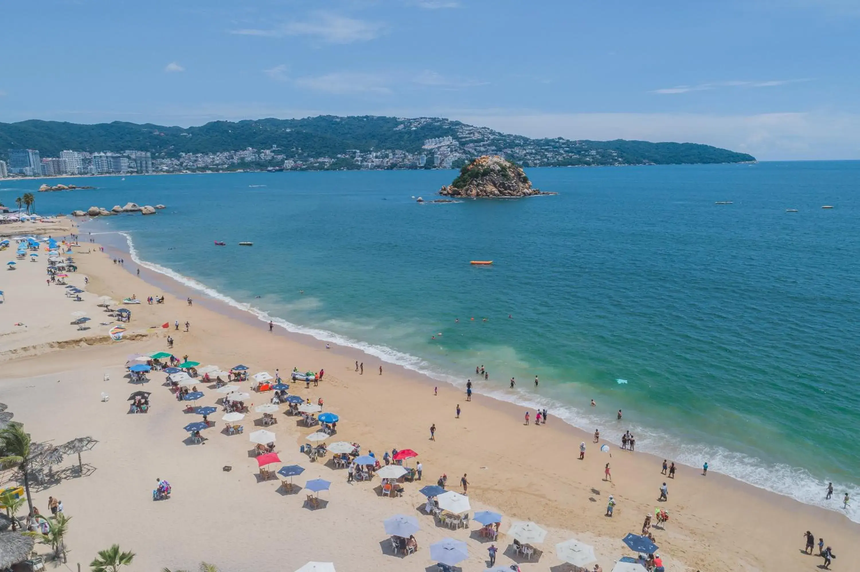 Bird's eye view in Playa Suites Acapulco Bird's eye view in Playa Suites Acapulco