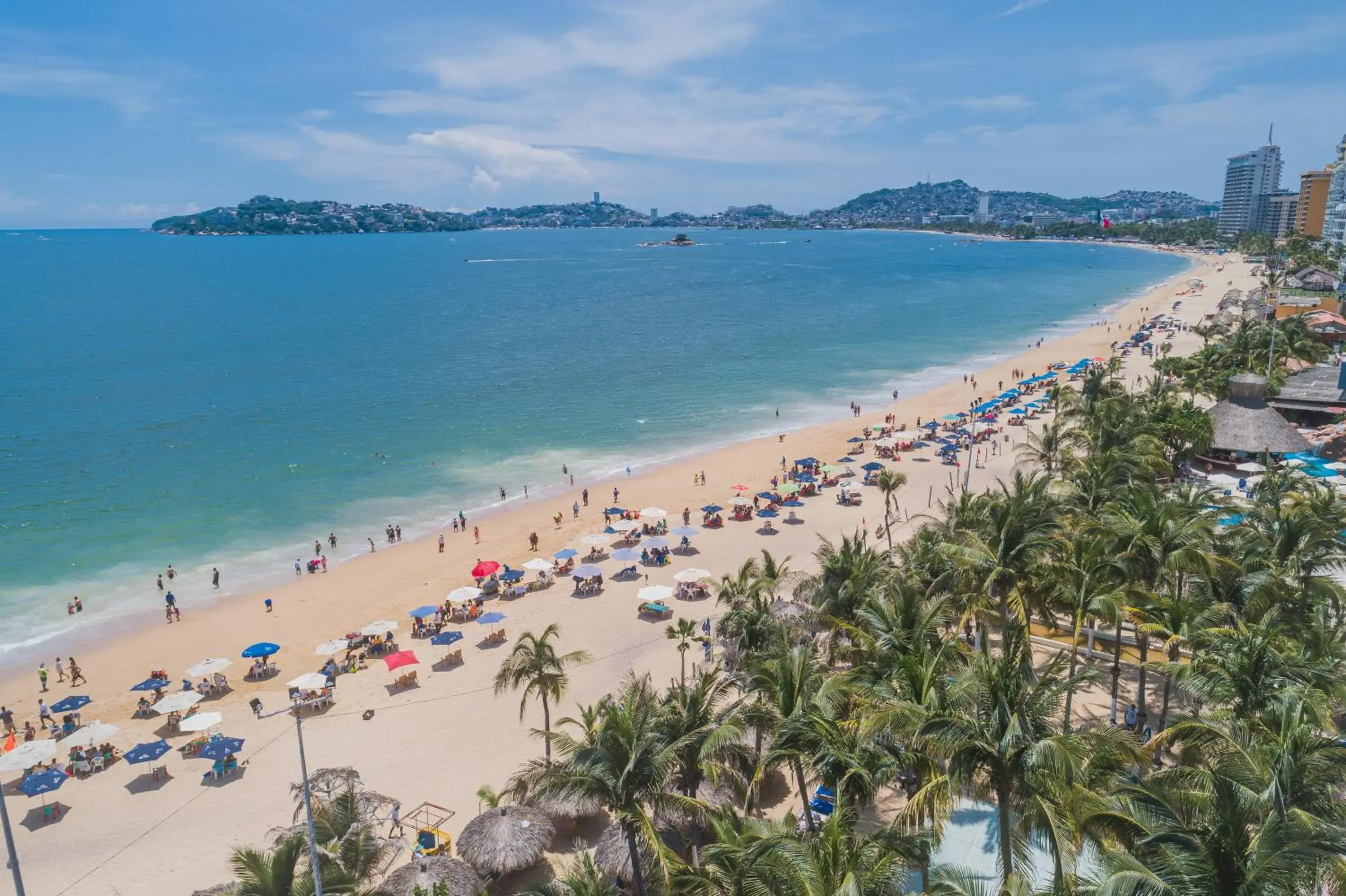 Bird's eye view in Playa Suites Acapulco Bird's eye view in Playa Suites Acapulco