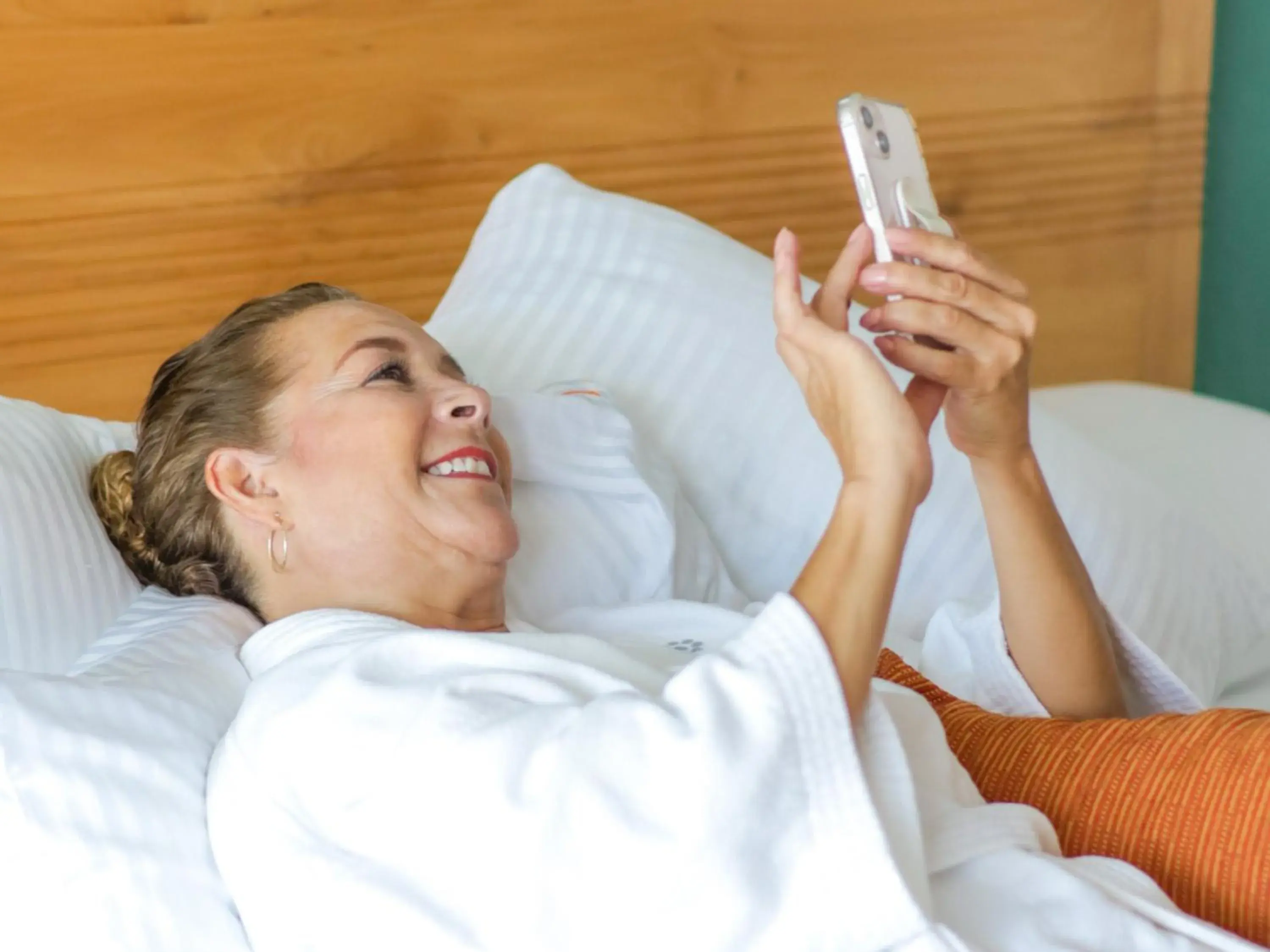 Bed in Hotel Casa Mexicana Cozumel Bed in Hotel Casa Mexicana Cozumel