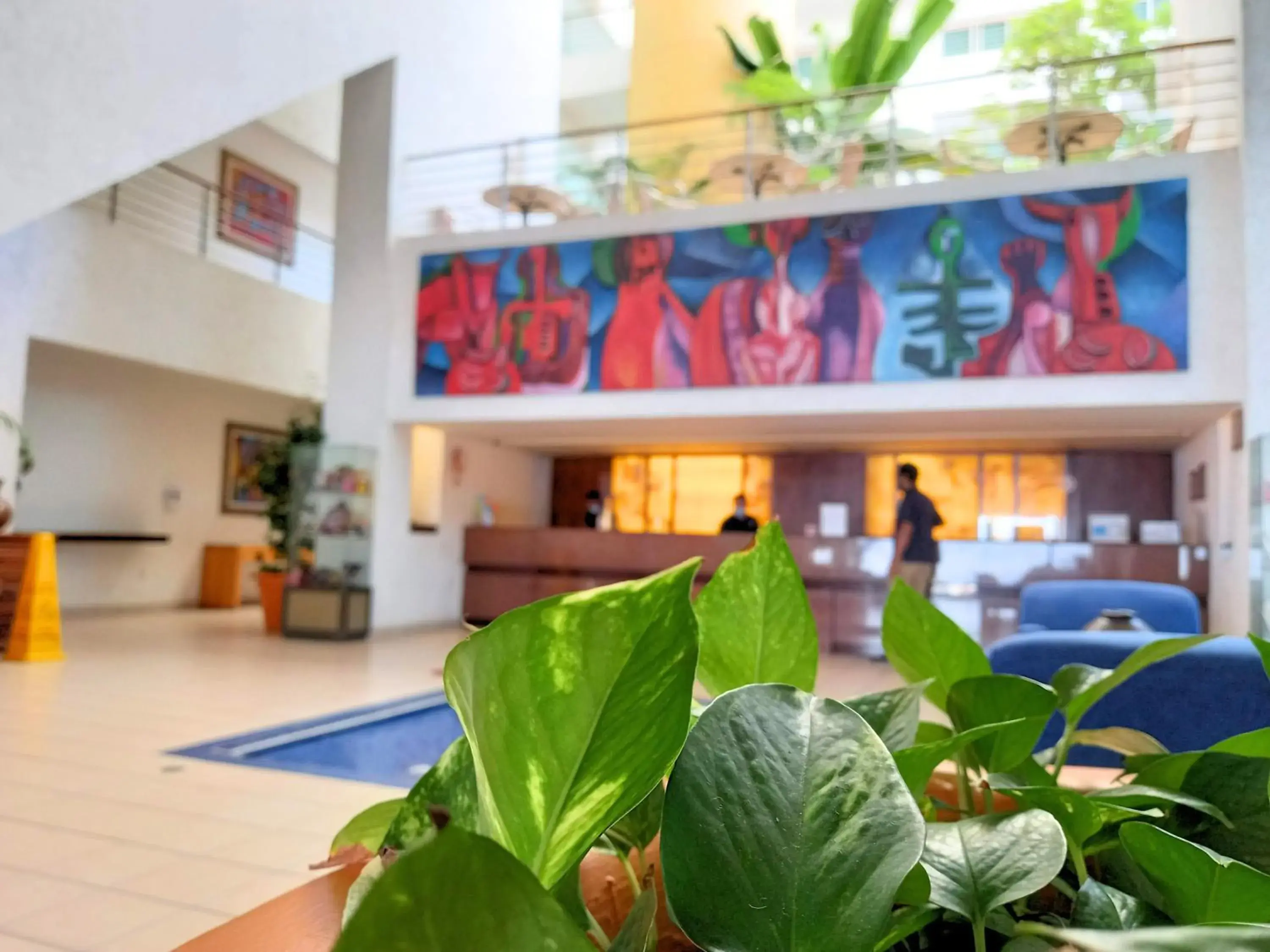 Lobby or reception in Hotel Casa Mexicana Cozumel Lobby or reception in Hotel Casa Mexicana Cozumel