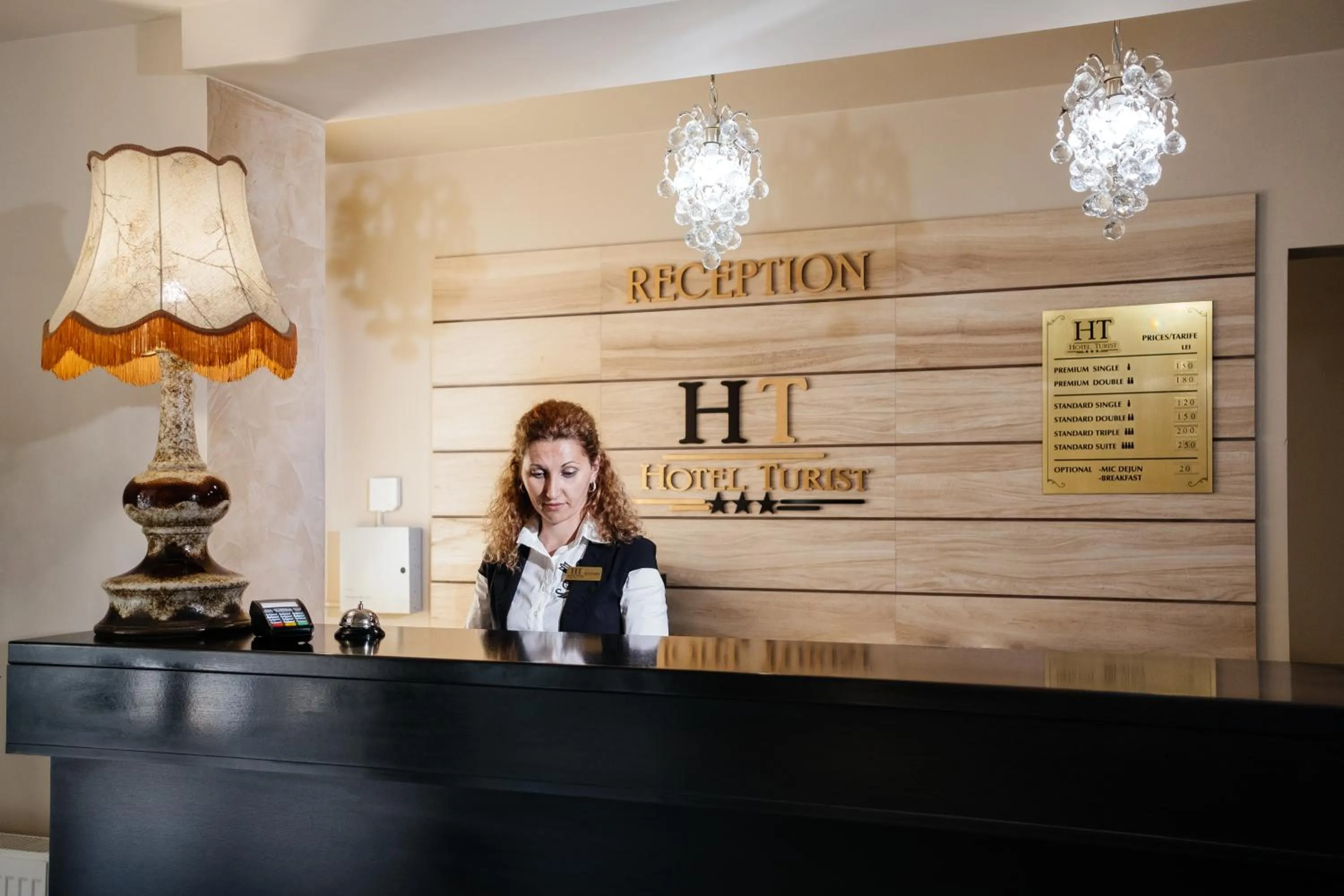 Lobby or reception in Hotel Turist
