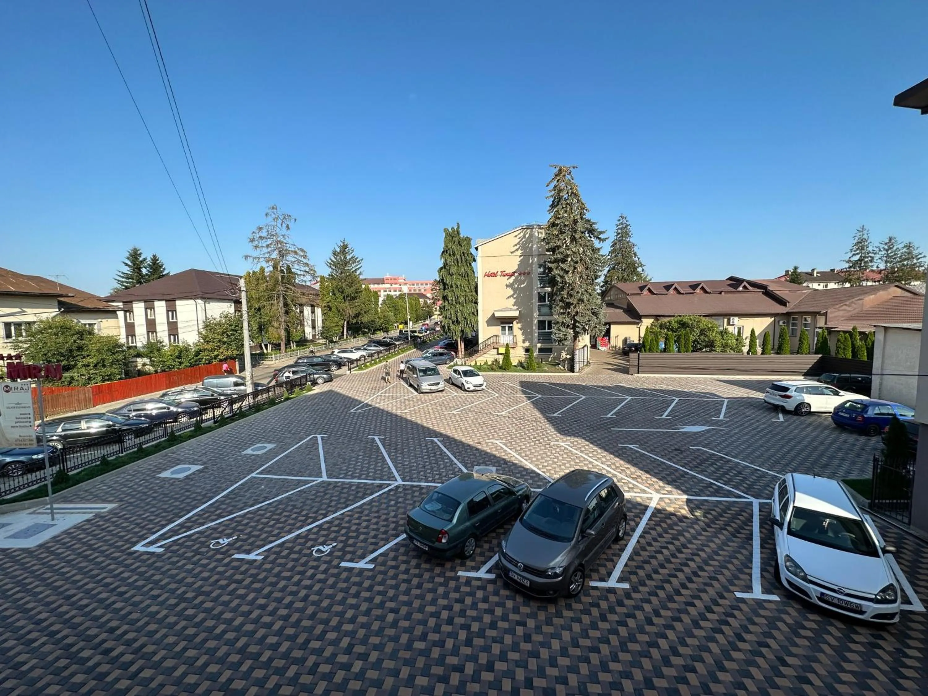 Parking in Hotel Turist