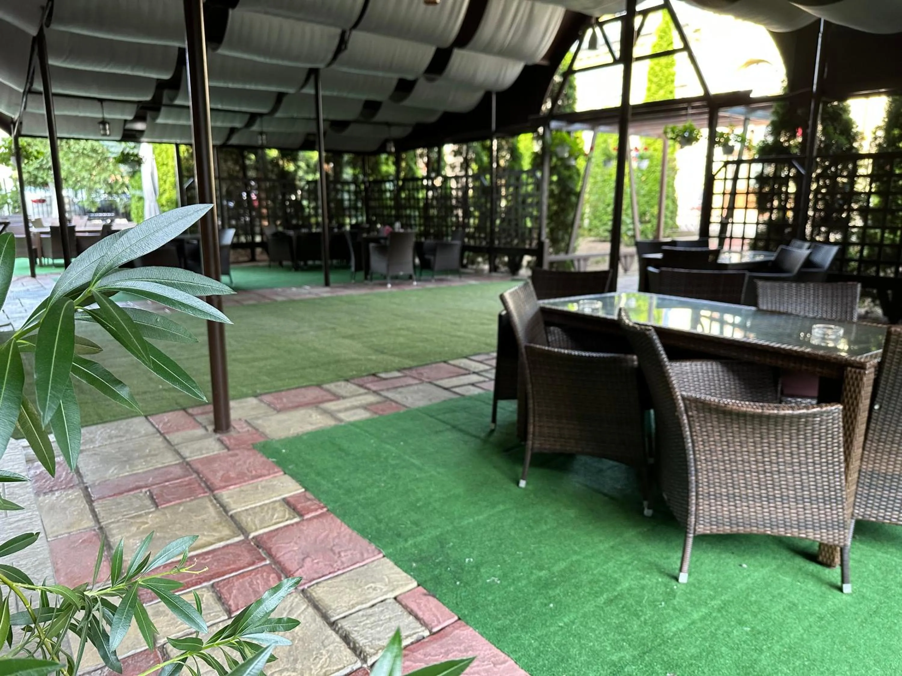 Garden in Hotel Turist
