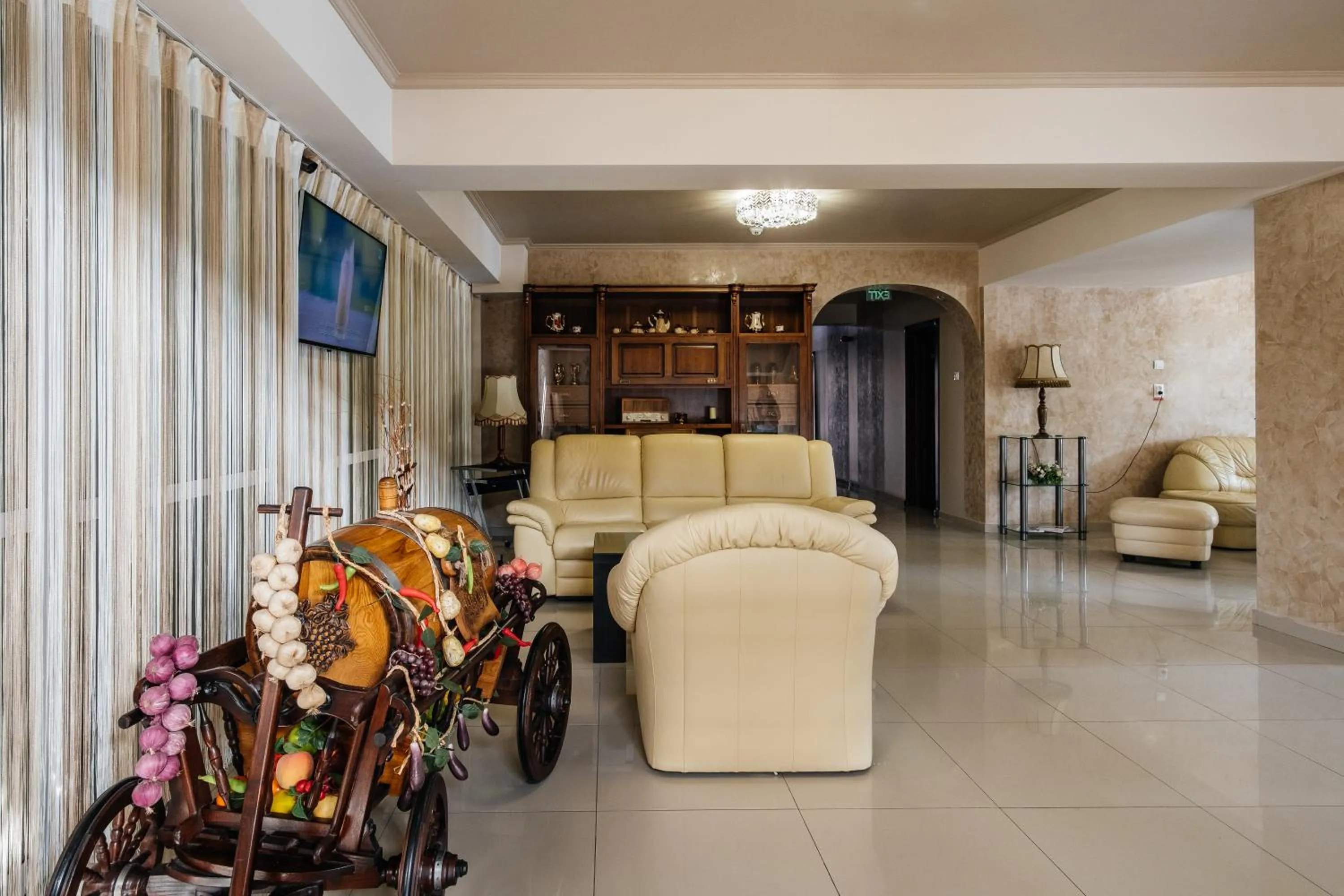 Lobby or reception in Hotel Turist