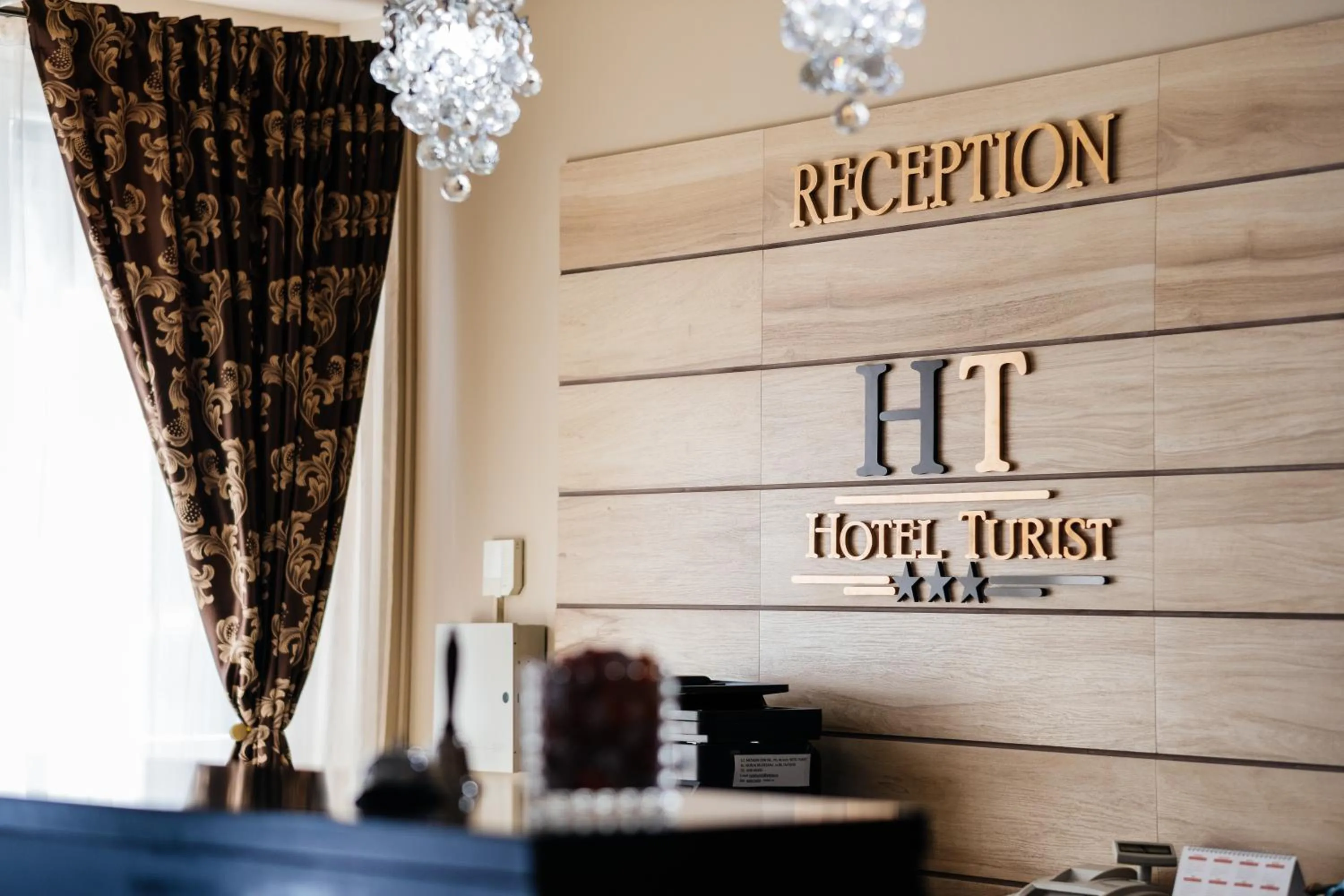 Lobby or reception in Hotel Turist