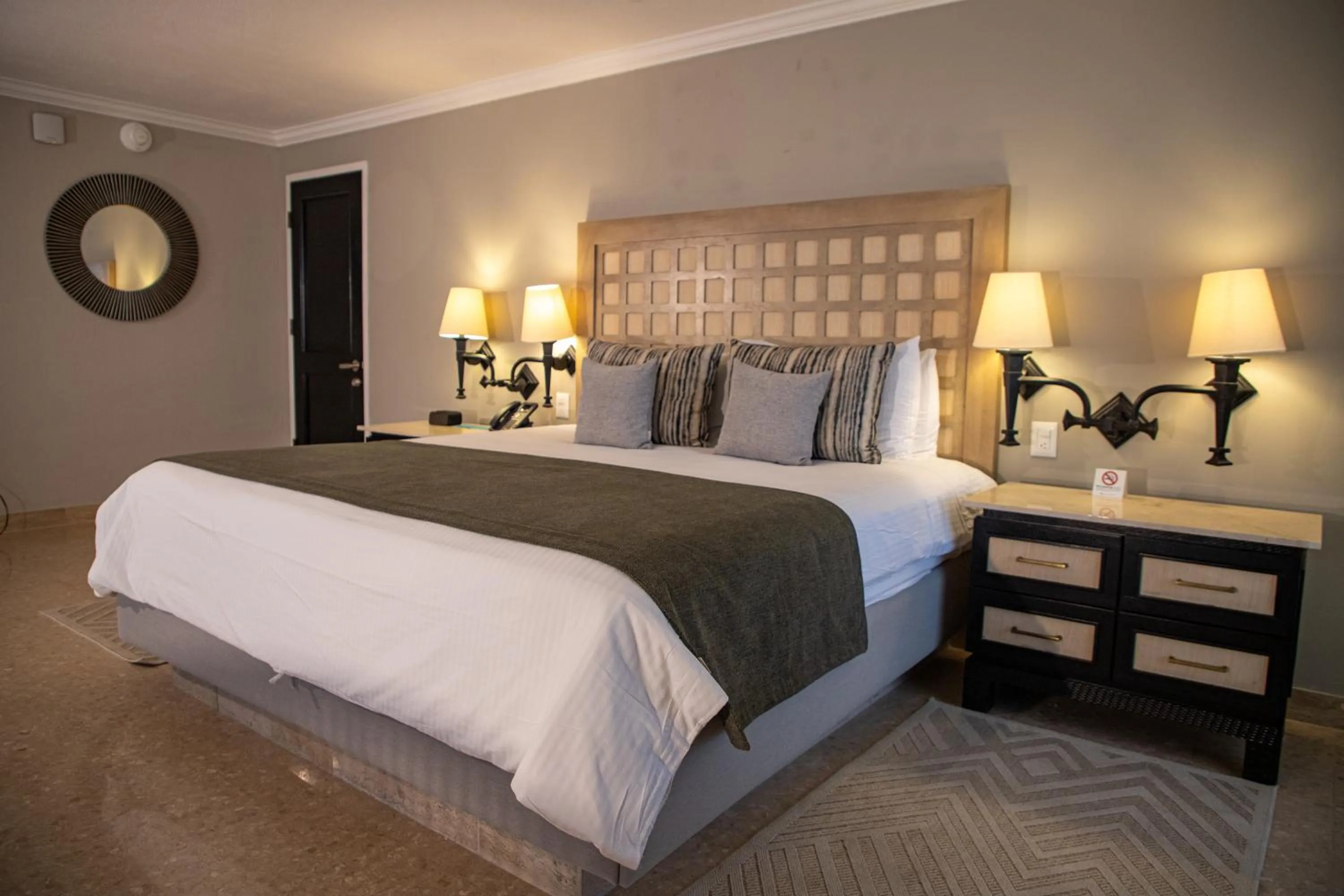 Bed in Princess Mundo Imperial Riviera Diamante Acapulco