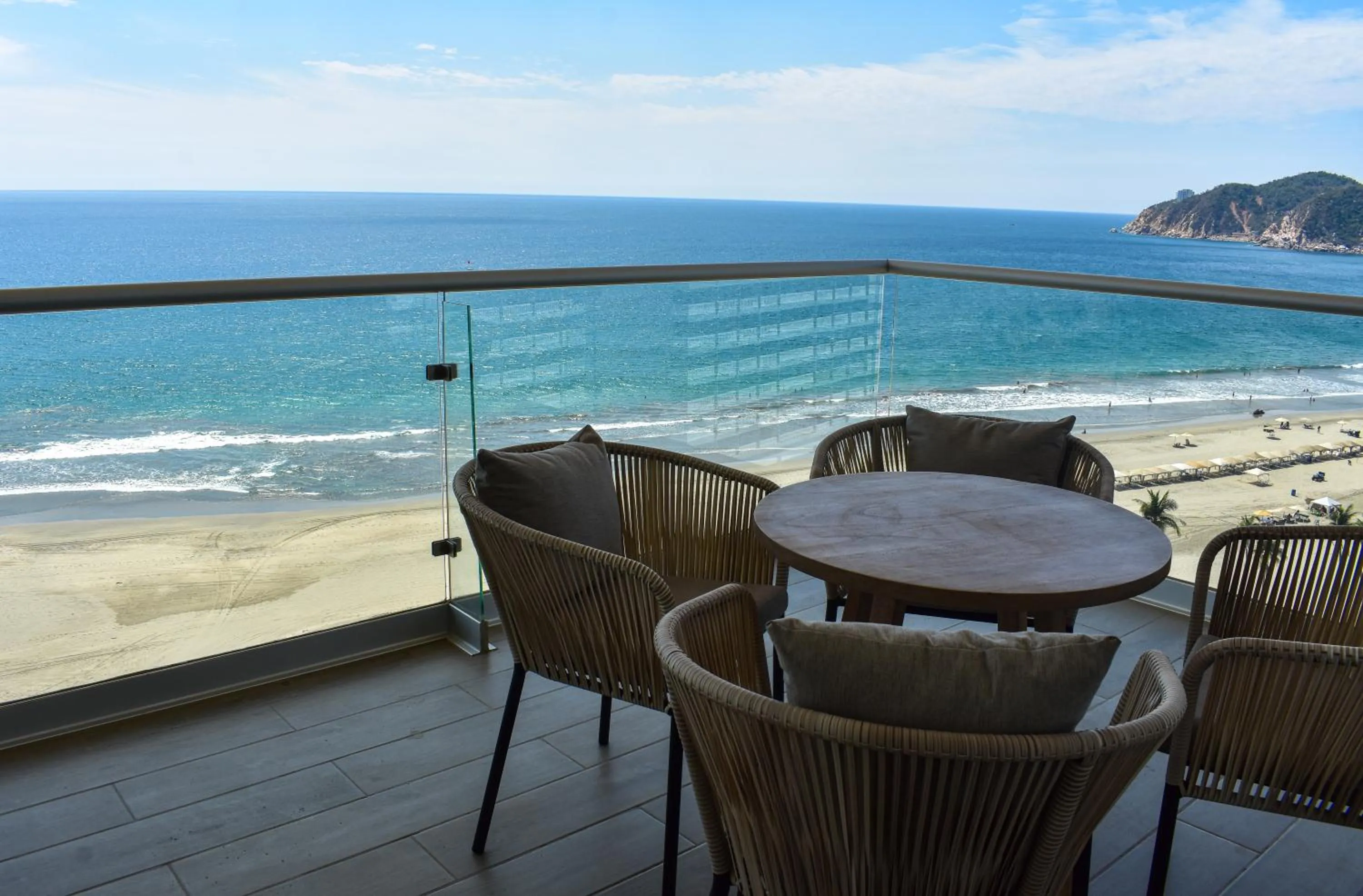 Sea view in Princess Mundo Imperial Riviera Diamante Acapulco