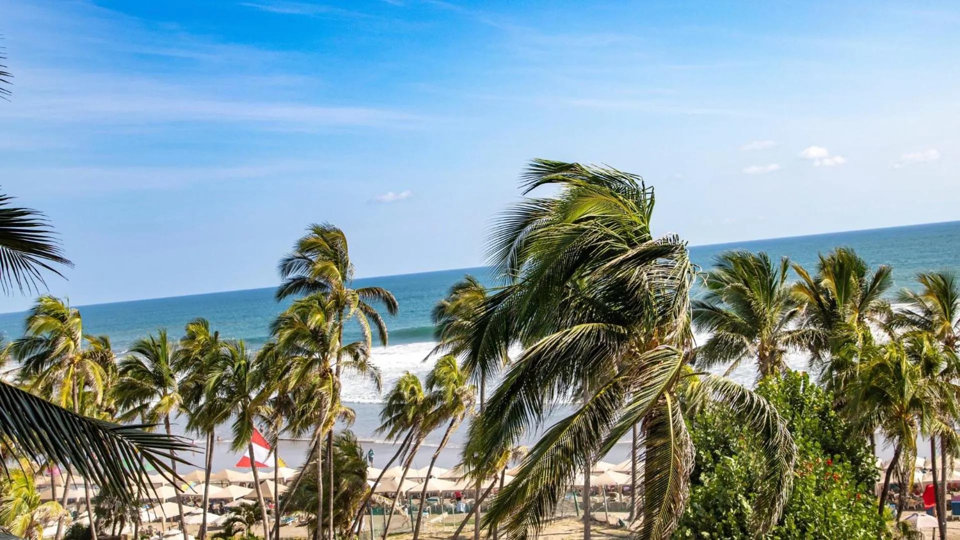 Sea view in Princess Mundo Imperial Riviera Diamante Acapulco