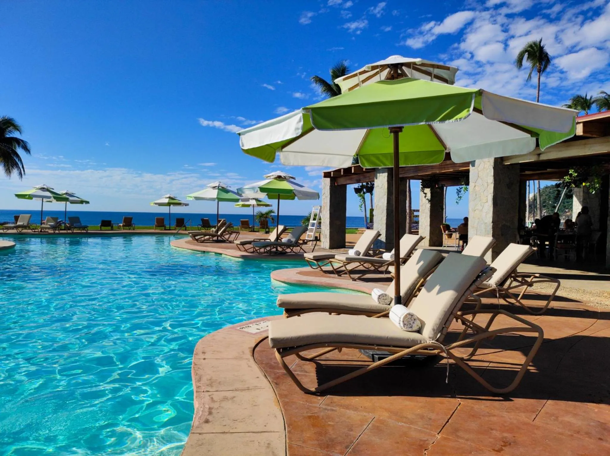 Swimming pool in Pierre Mundo Imperial Riviera Diamante Acapulco