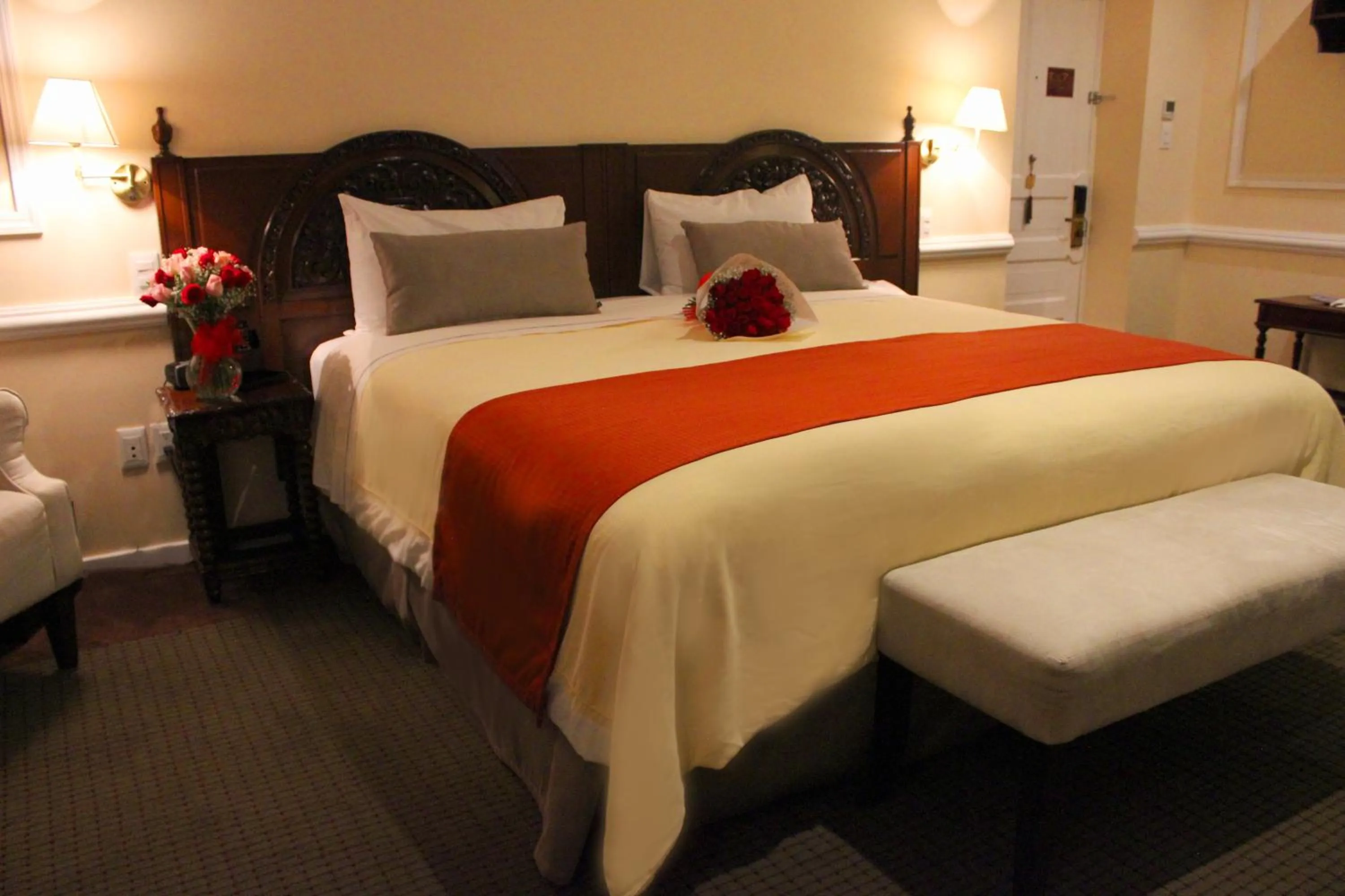 Bed in Hotel Geneve CD de Mexico