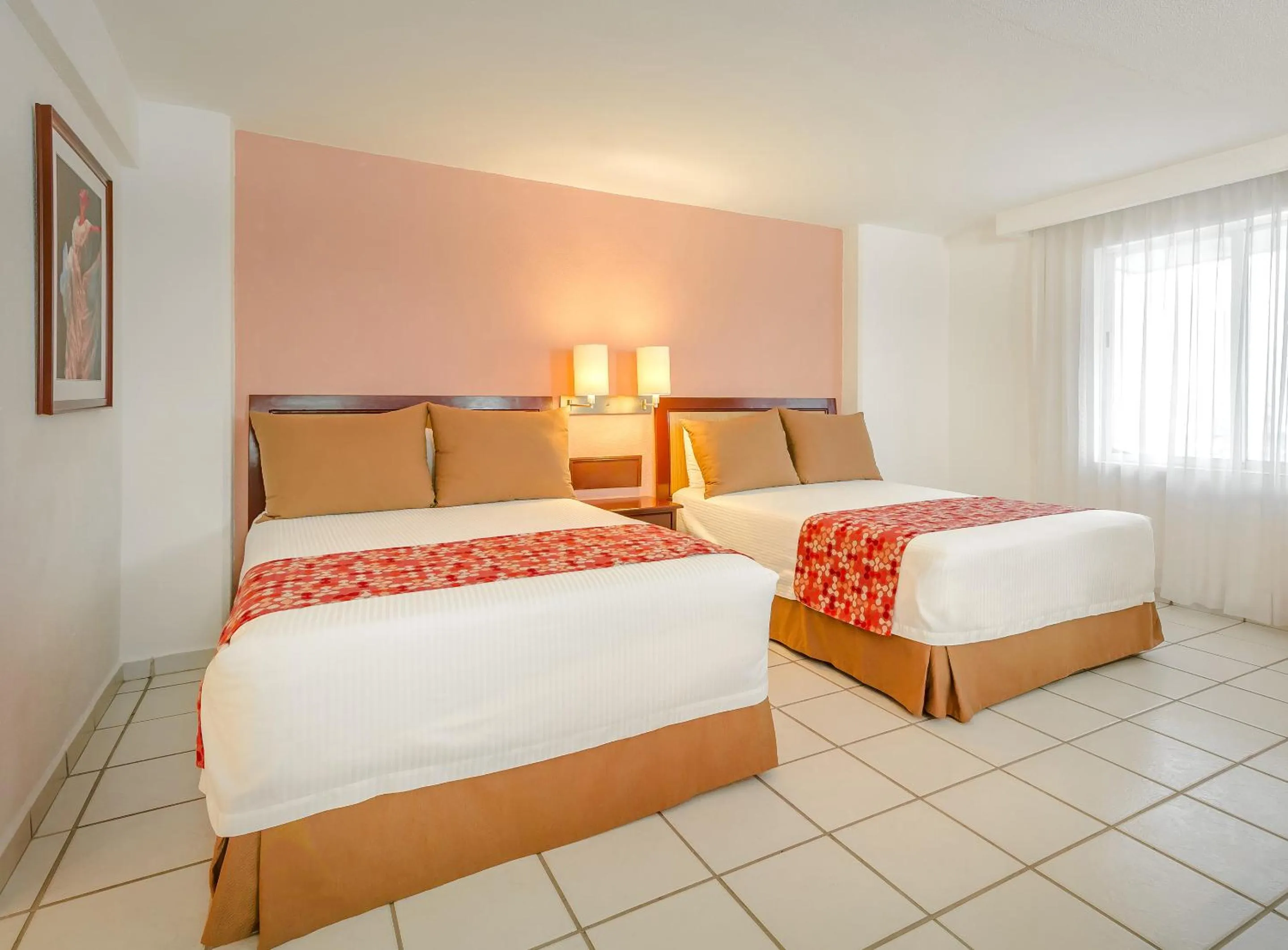 Bed in Hotel Veracruz Centro Histórico