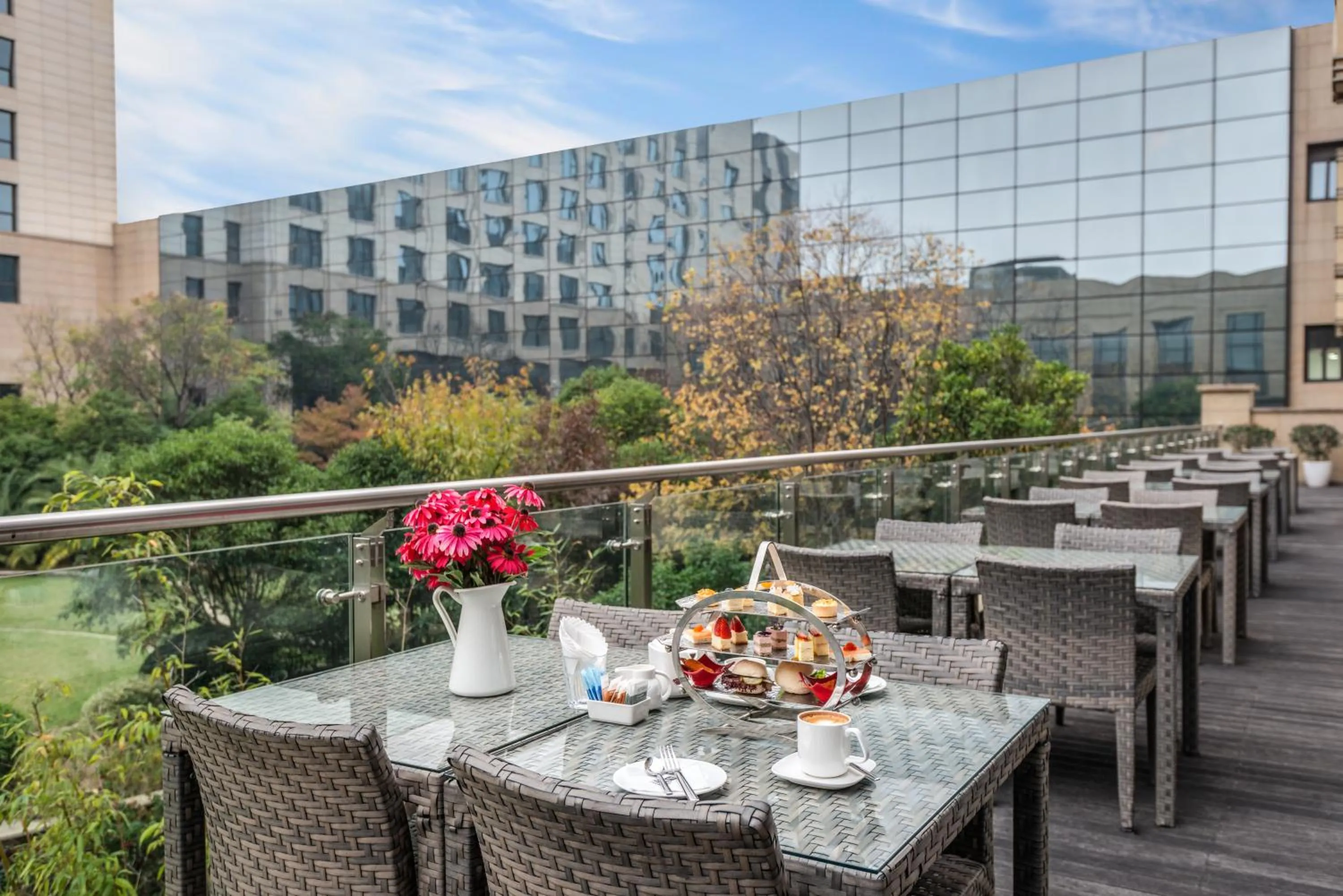 Garden view in Holiday Inn Shanghai Hongqiao by IHG - near by Hongqiao Airport & NECC