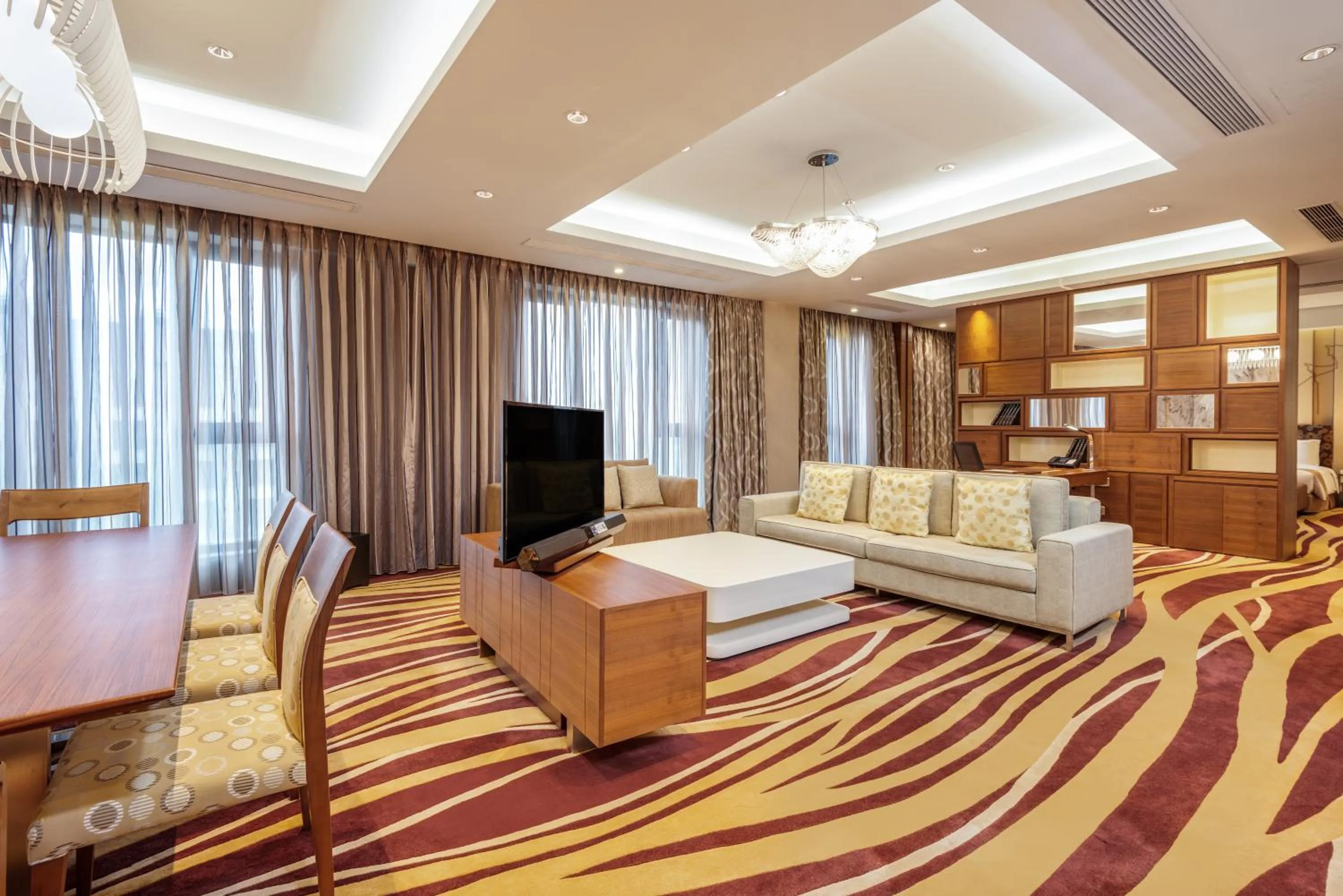Living room in Holiday Inn Shanghai Hongqiao by IHG - near by Hongqiao Airport & NECC