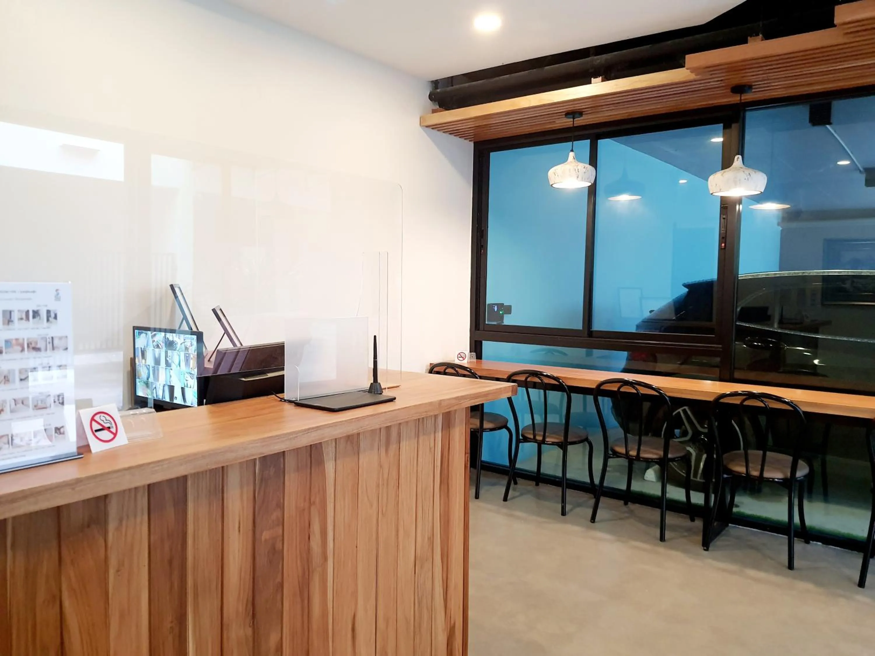 Lobby or reception in SUhotel Suratthani