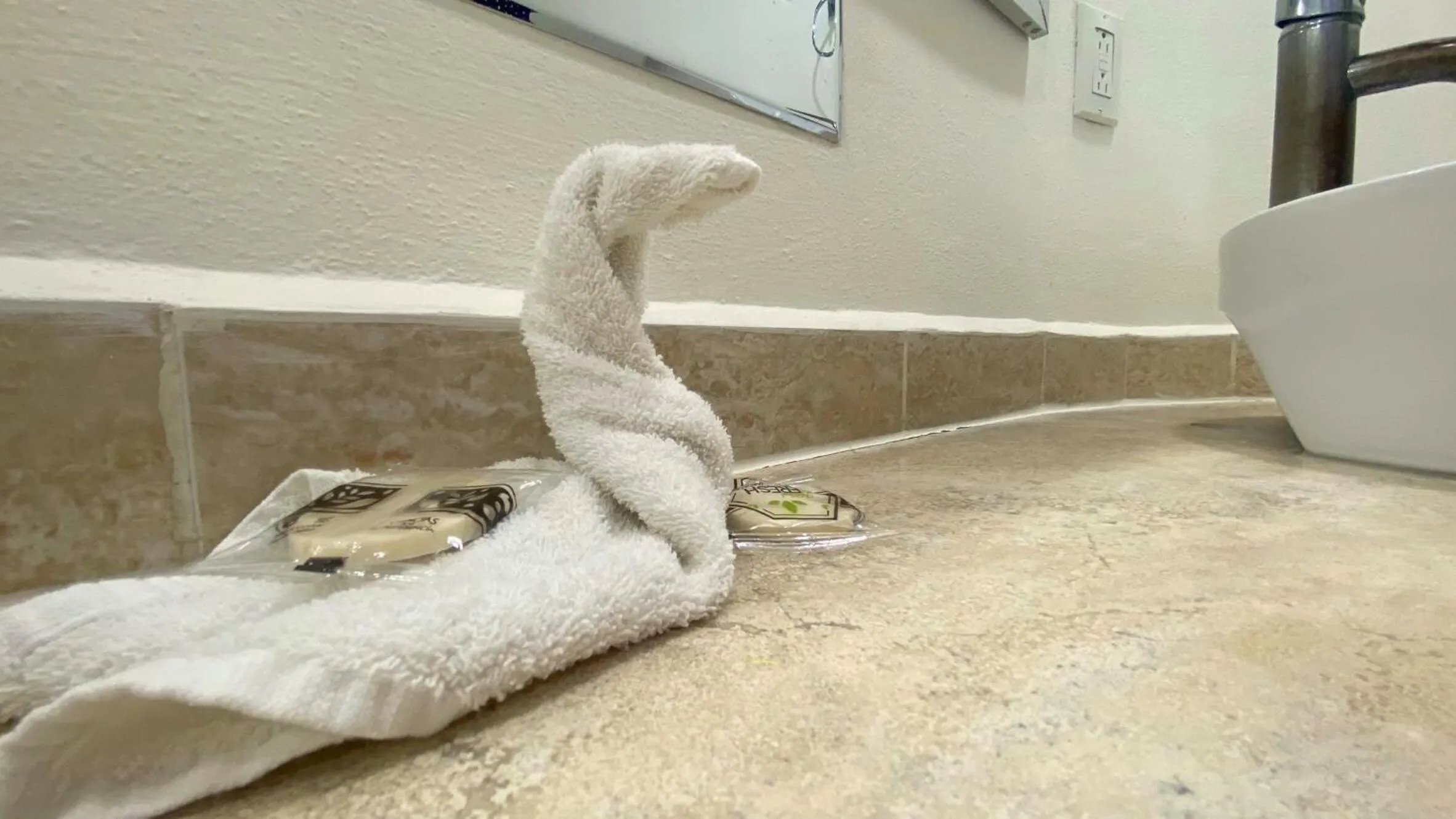 towels in Hotel Enterprise Inn Poliforum