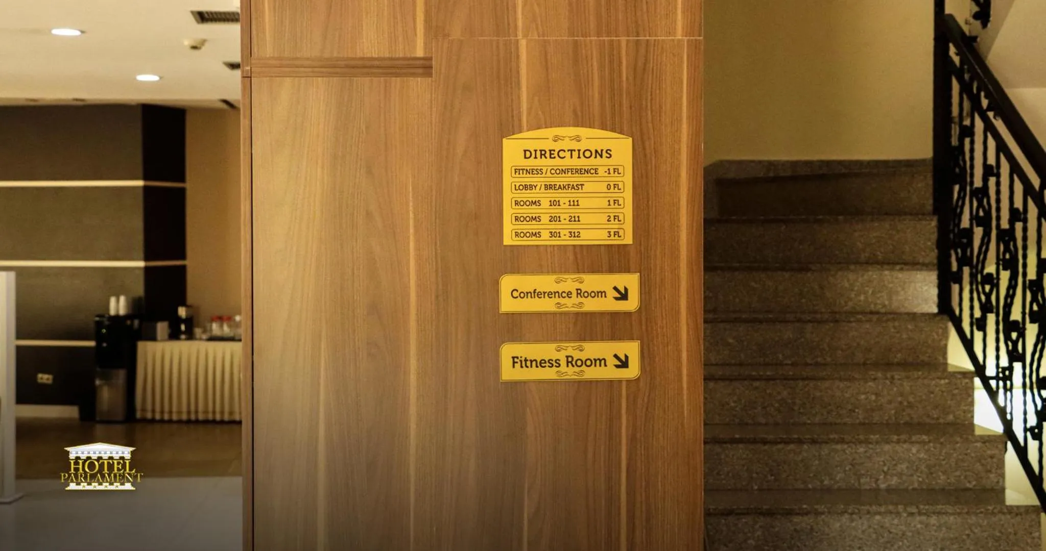 Property logo or sign in Hotel Parlament