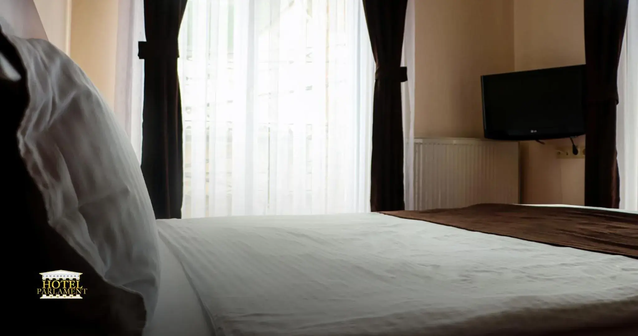 Bed in Hotel Parlament Bed in Hotel Parlament