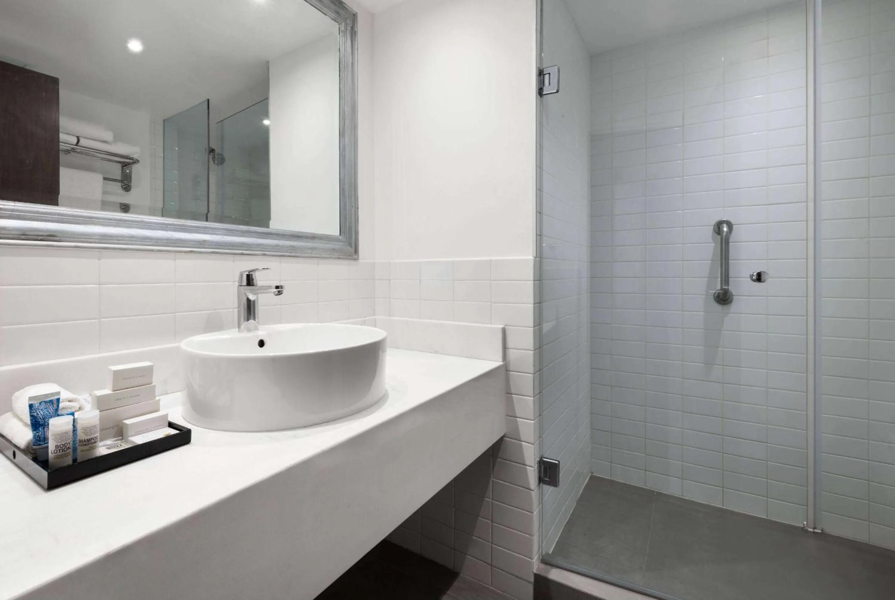 Bathroom in Wyndham Monterrey Ambassador Centro