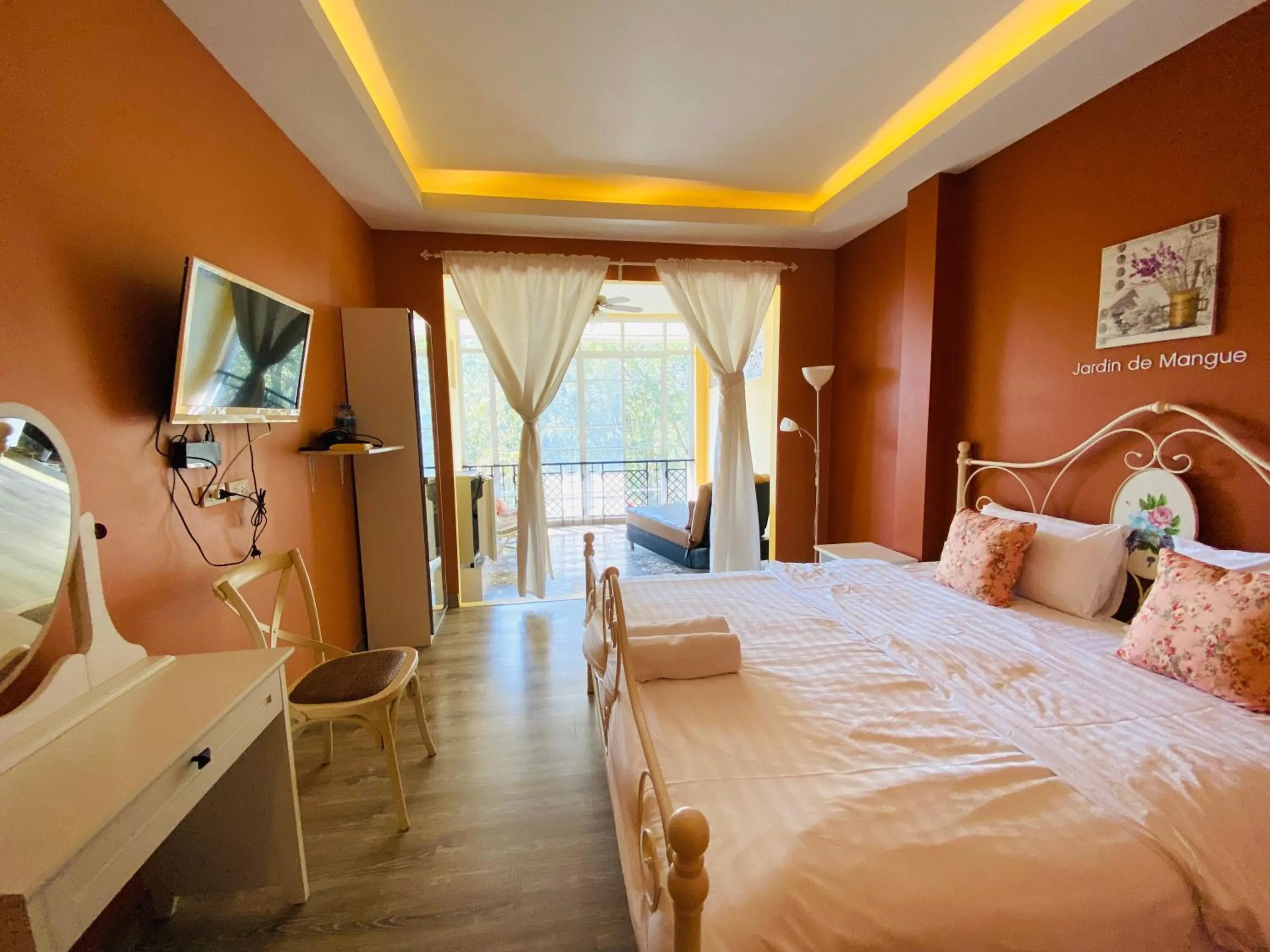 Bed in Jardin De Mangue Pakchong