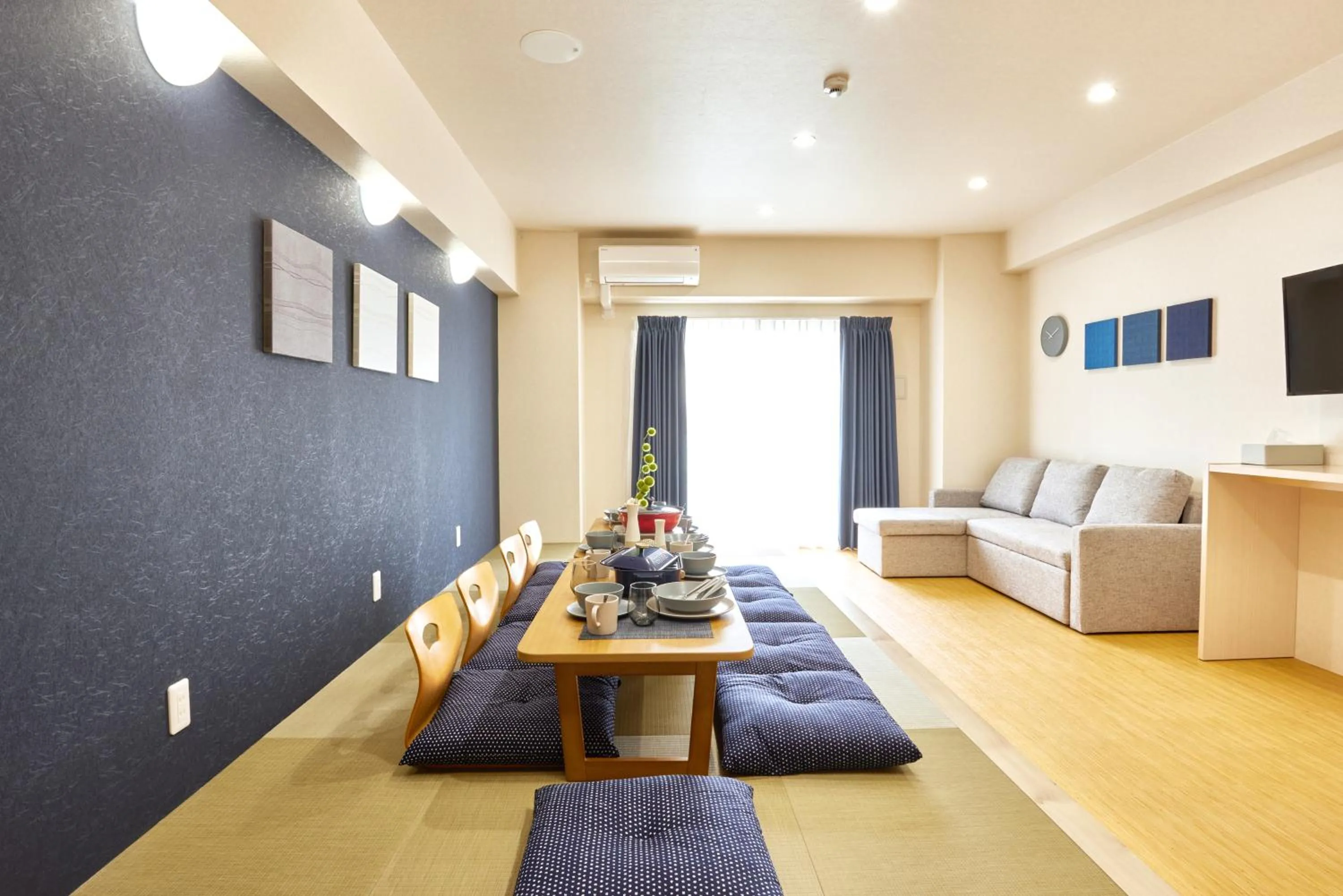 Living room in A.A.O BLDG. NAMBA