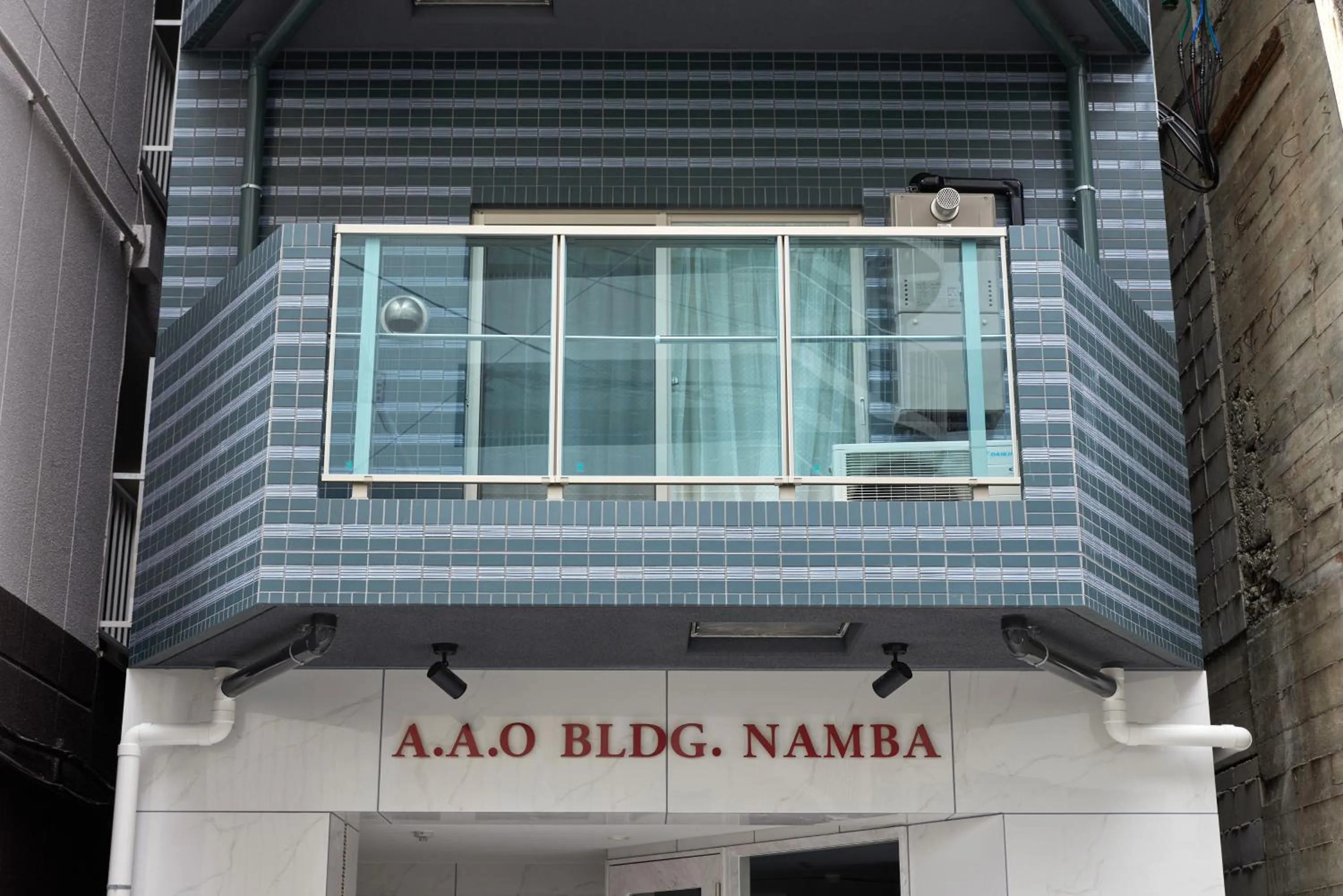 Facade/entrance in A.A.O BLDG. NAMBA