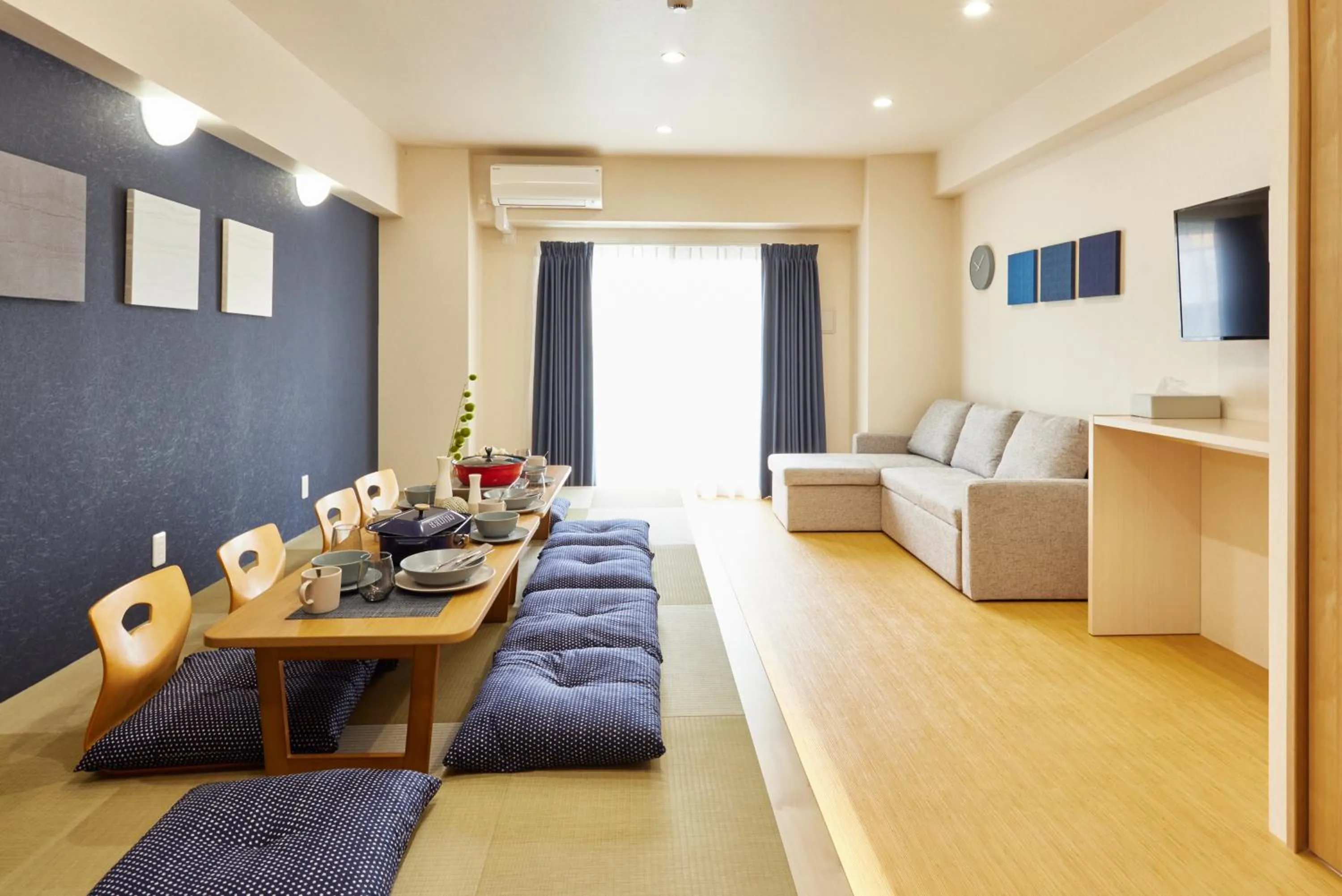 Living room in A.A.O BLDG. NAMBA