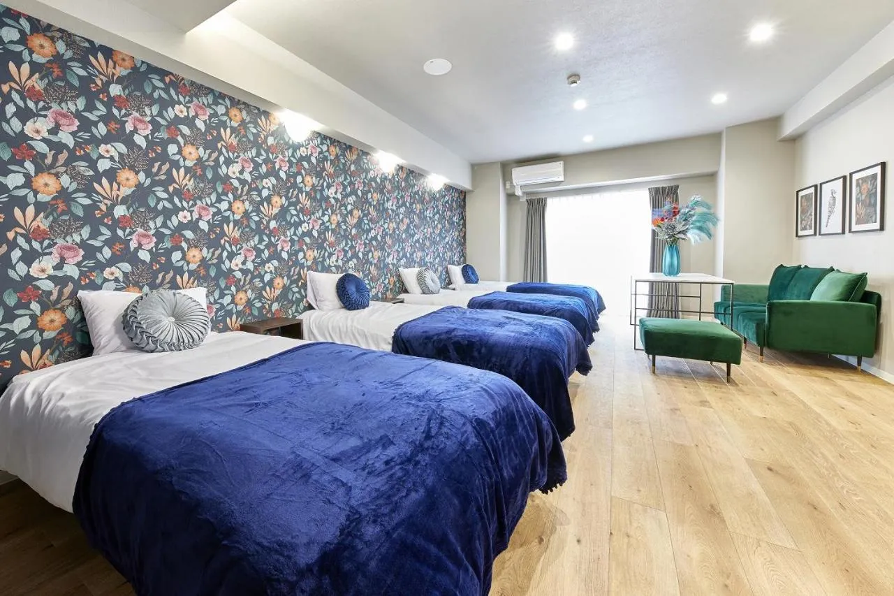 Bed in A.A.O BLDG. NAMBA