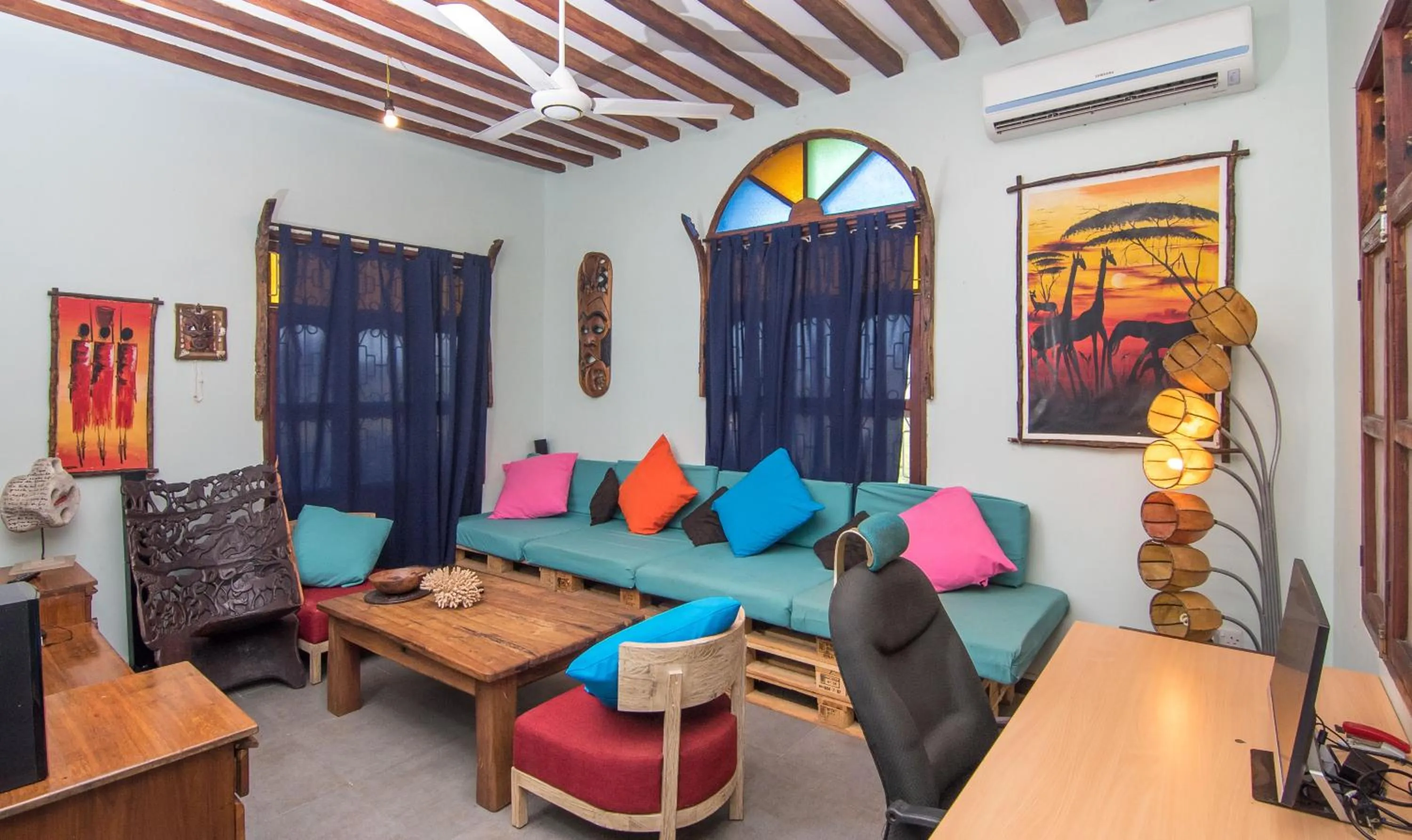 Seating area in Majani Breeze Zanzibar