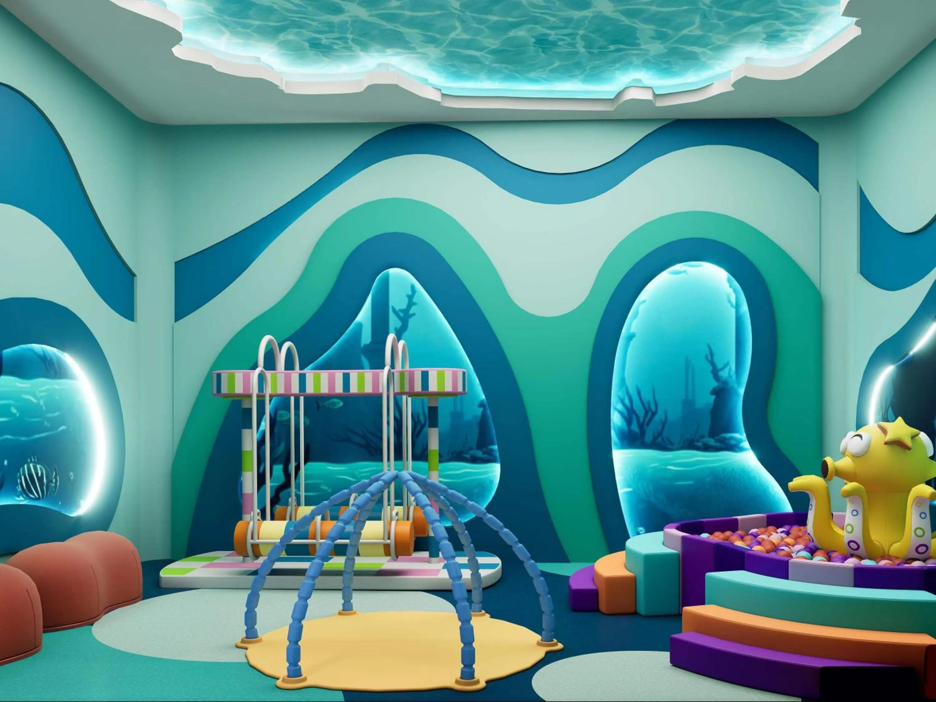 Children play ground in Beach Palace Family Resort & Spa - All Inclusive