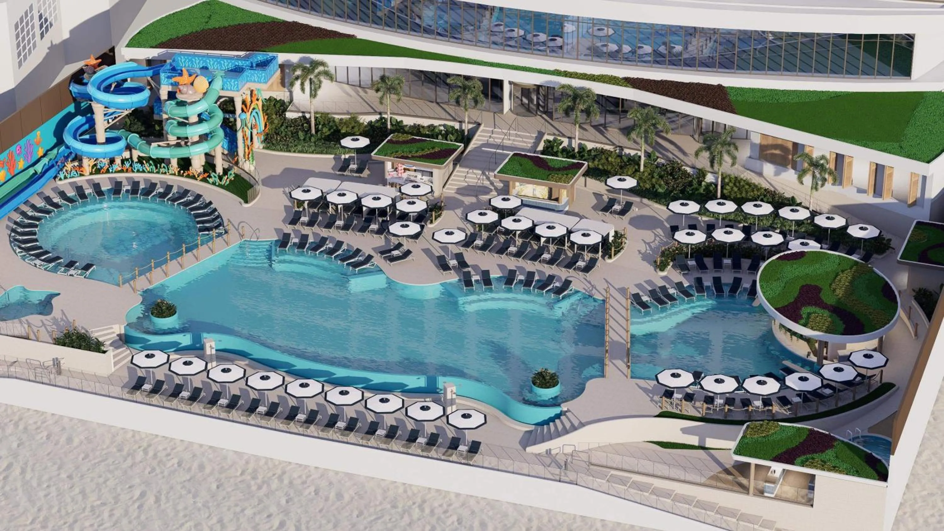 Property building in Beach Palace Family Resort & Spa - All Inclusive