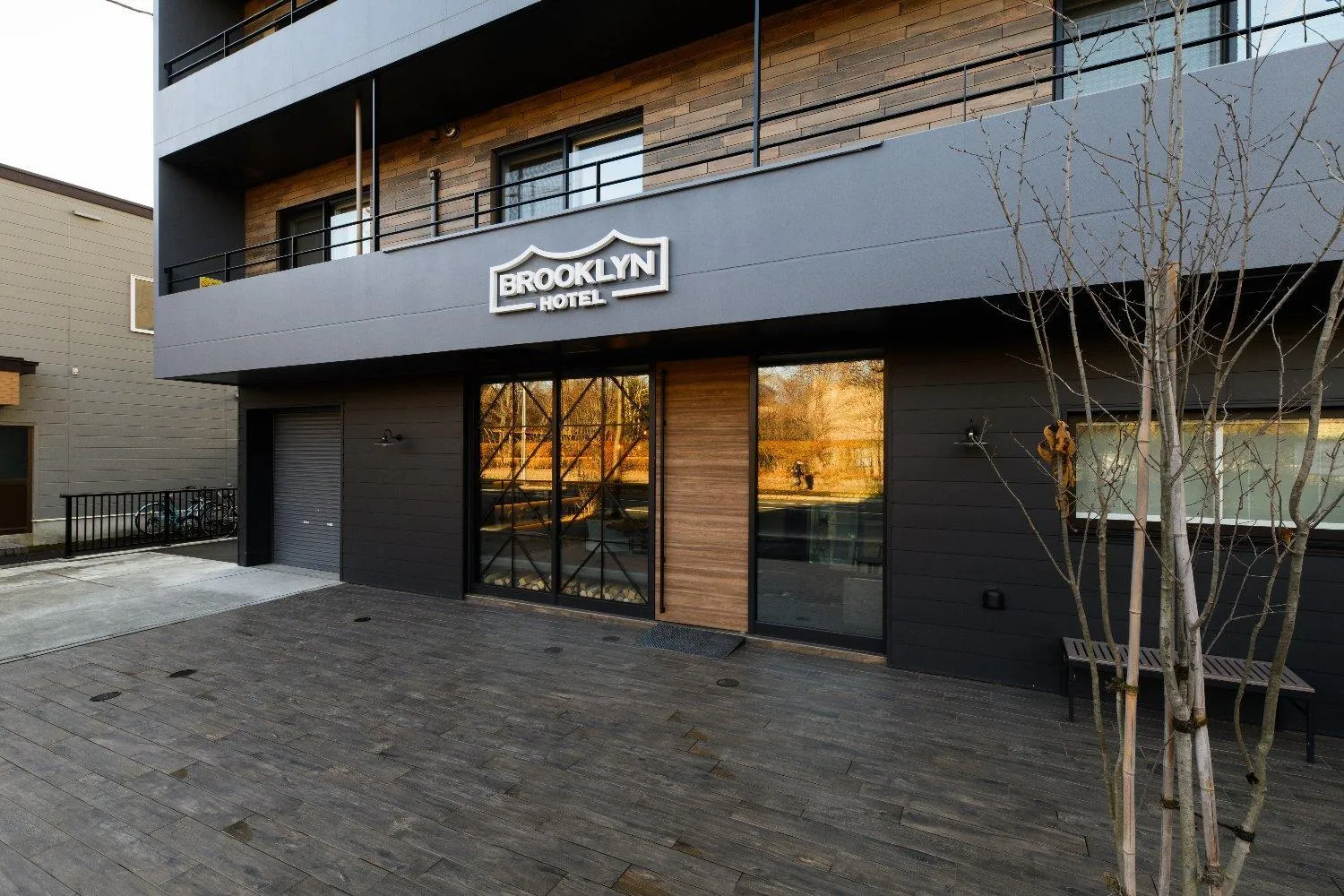 Property building in Brooklyn Hotel