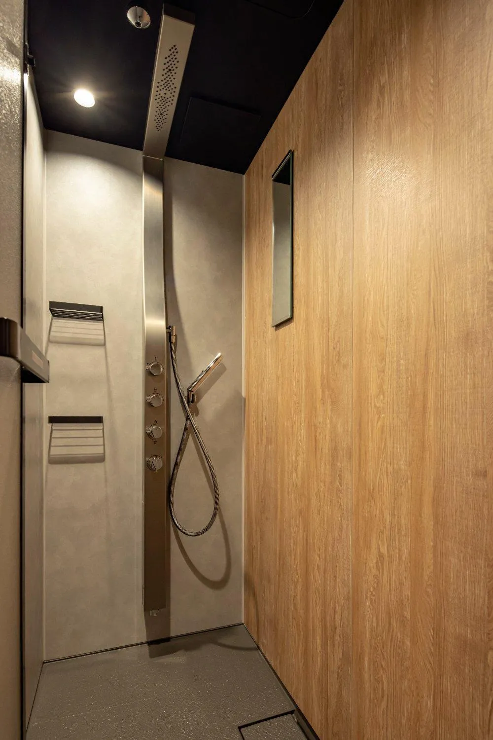 Shower in Brooklyn Hotel