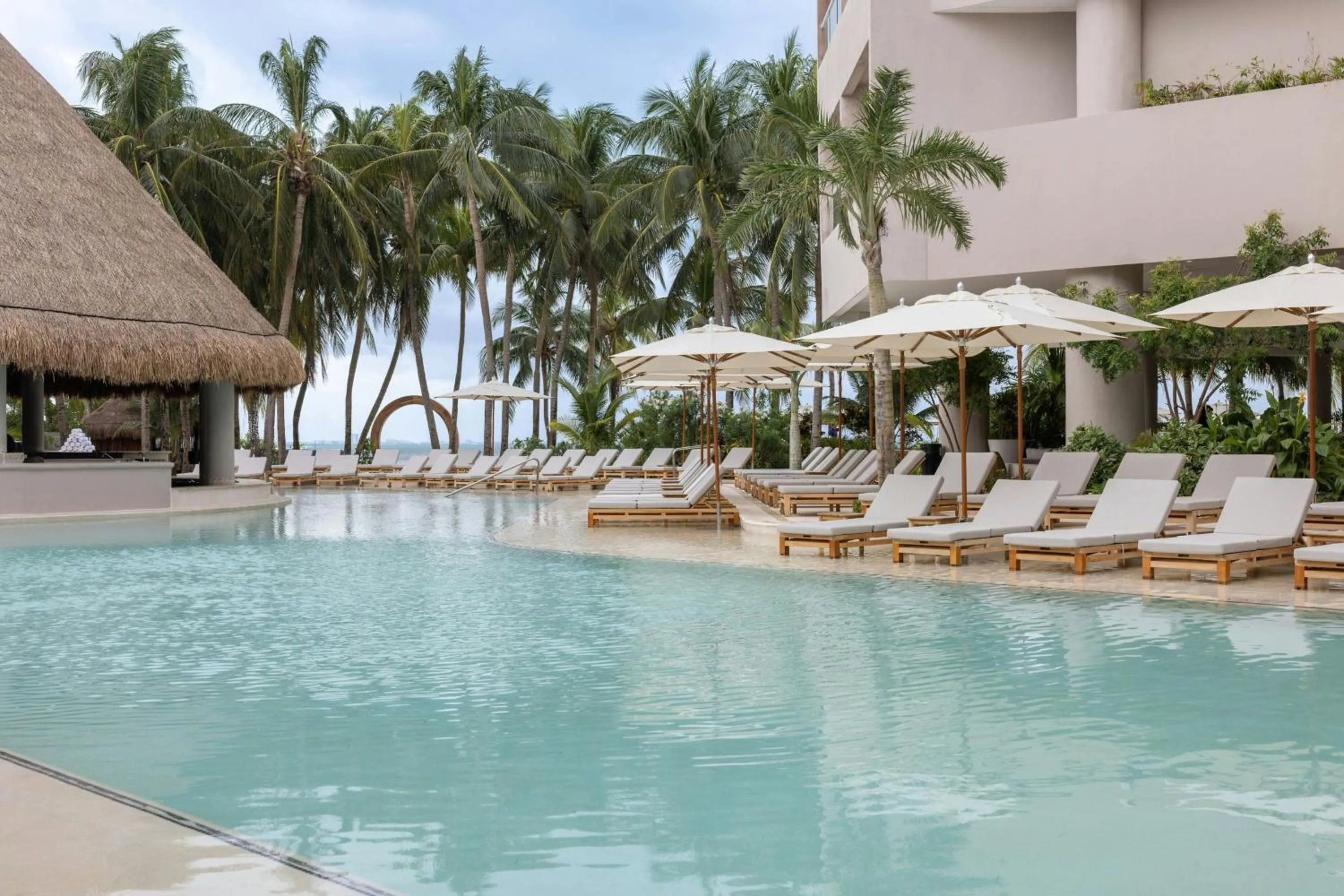 Swimming pool in Almare, a Luxury Collection Resort, Isla Mujeres Cancun, Adult All-Inclusive