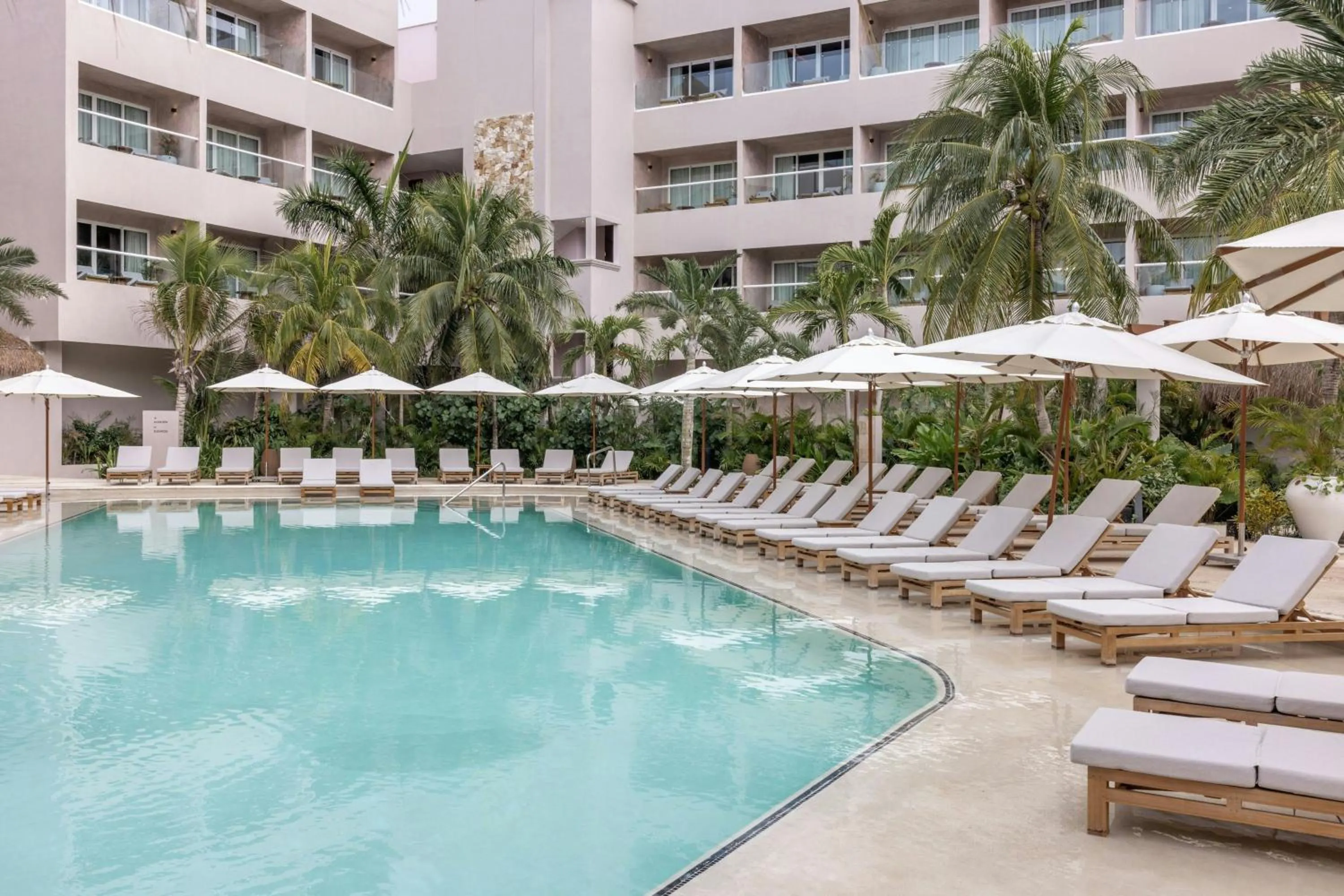 Swimming pool in Almare, a Luxury Collection Resort, Isla Mujeres Cancun, Adult All-Inclusive