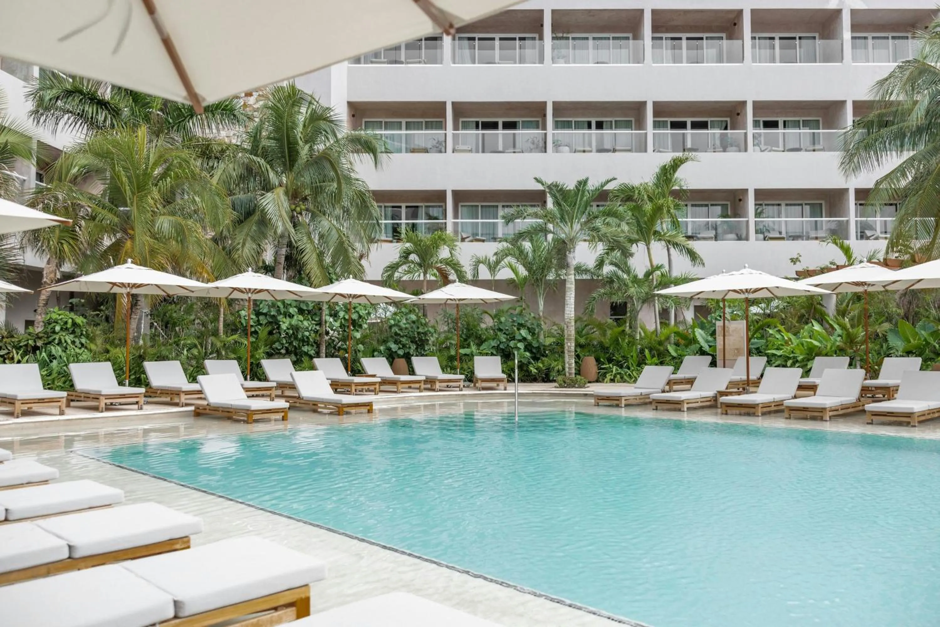 Swimming pool in Almare, a Luxury Collection Resort, Isla Mujeres Cancun, Adult All-Inclusive