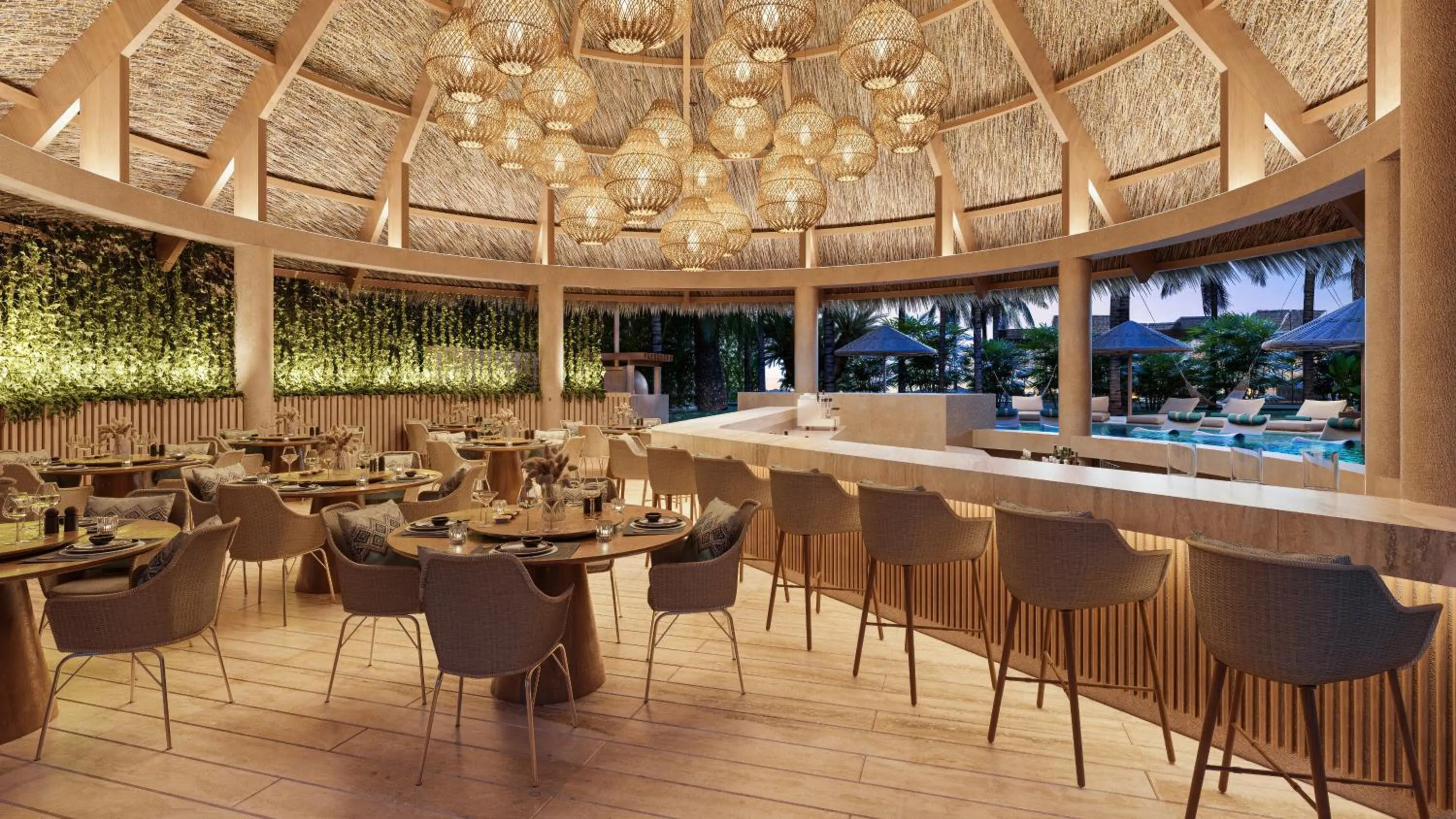 Lounge or bar, Restaurant/Places to Eat in Isla Mujeres Palace Resort - Couples Only - All Inclusive