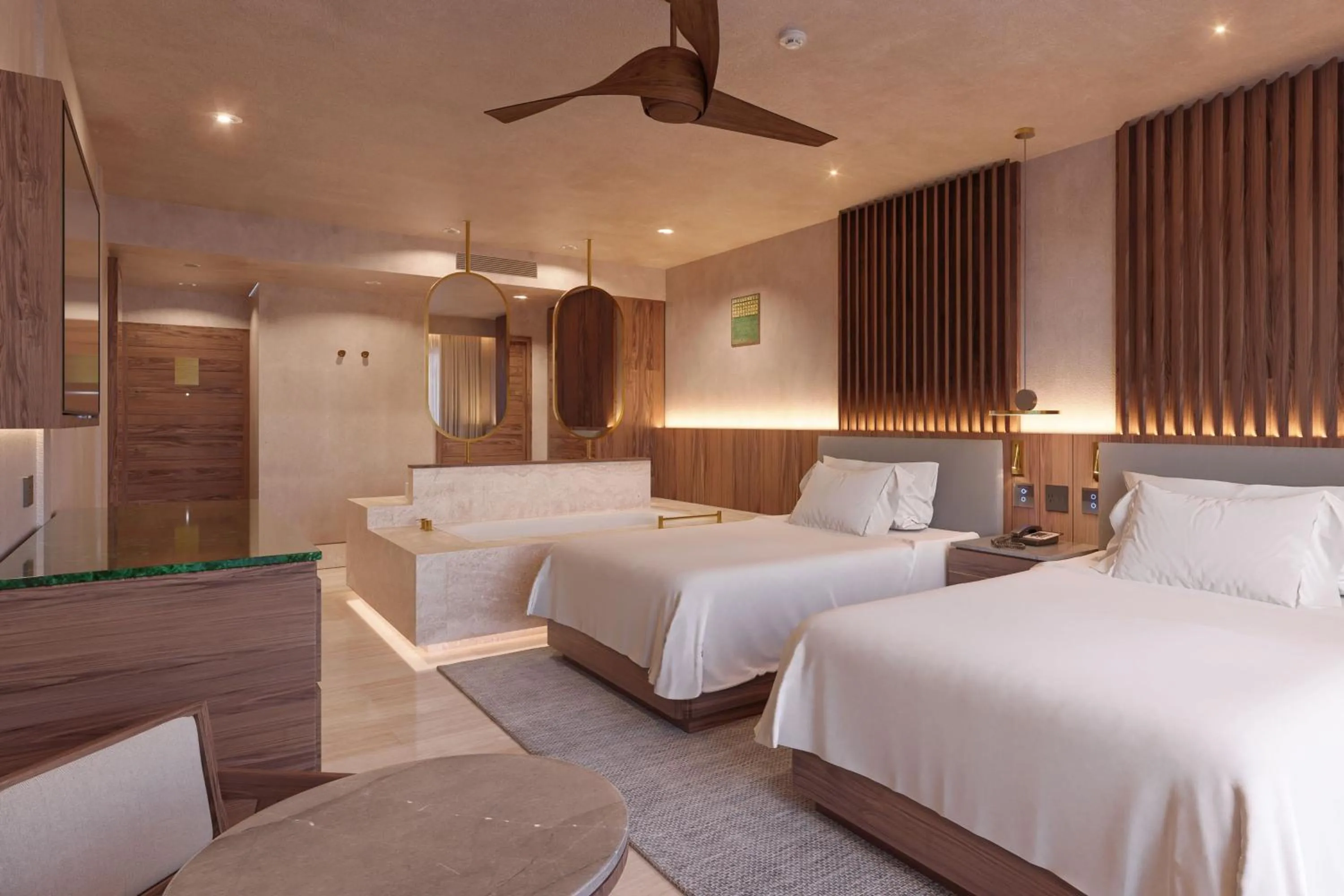 Photo of the whole room, Bed in Isla Mujeres Palace Resort - Couples Only - All Inclusive