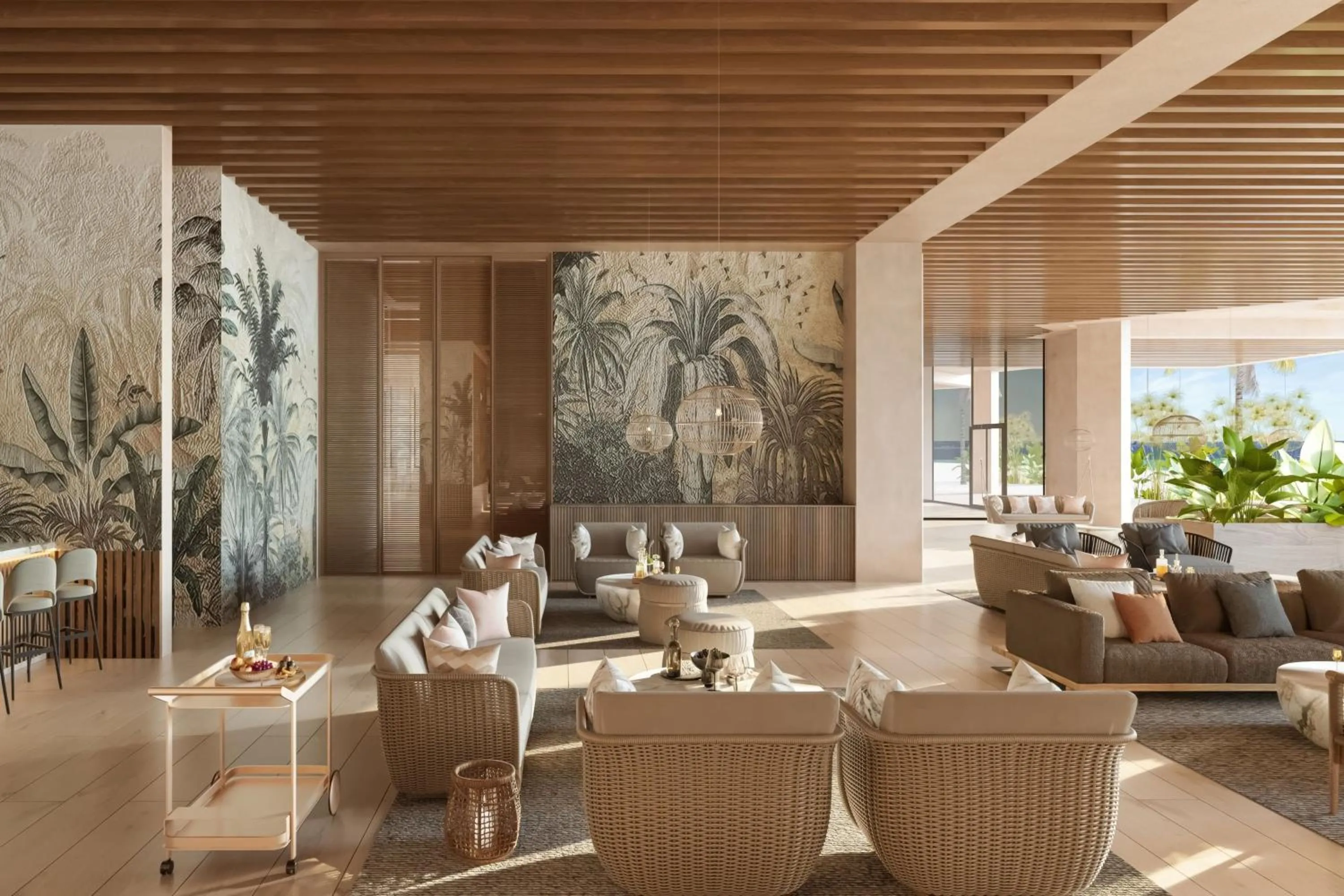 Lobby or reception, Restaurant/Places to Eat in Isla Mujeres Palace Resort - Couples Only - All Inclusive