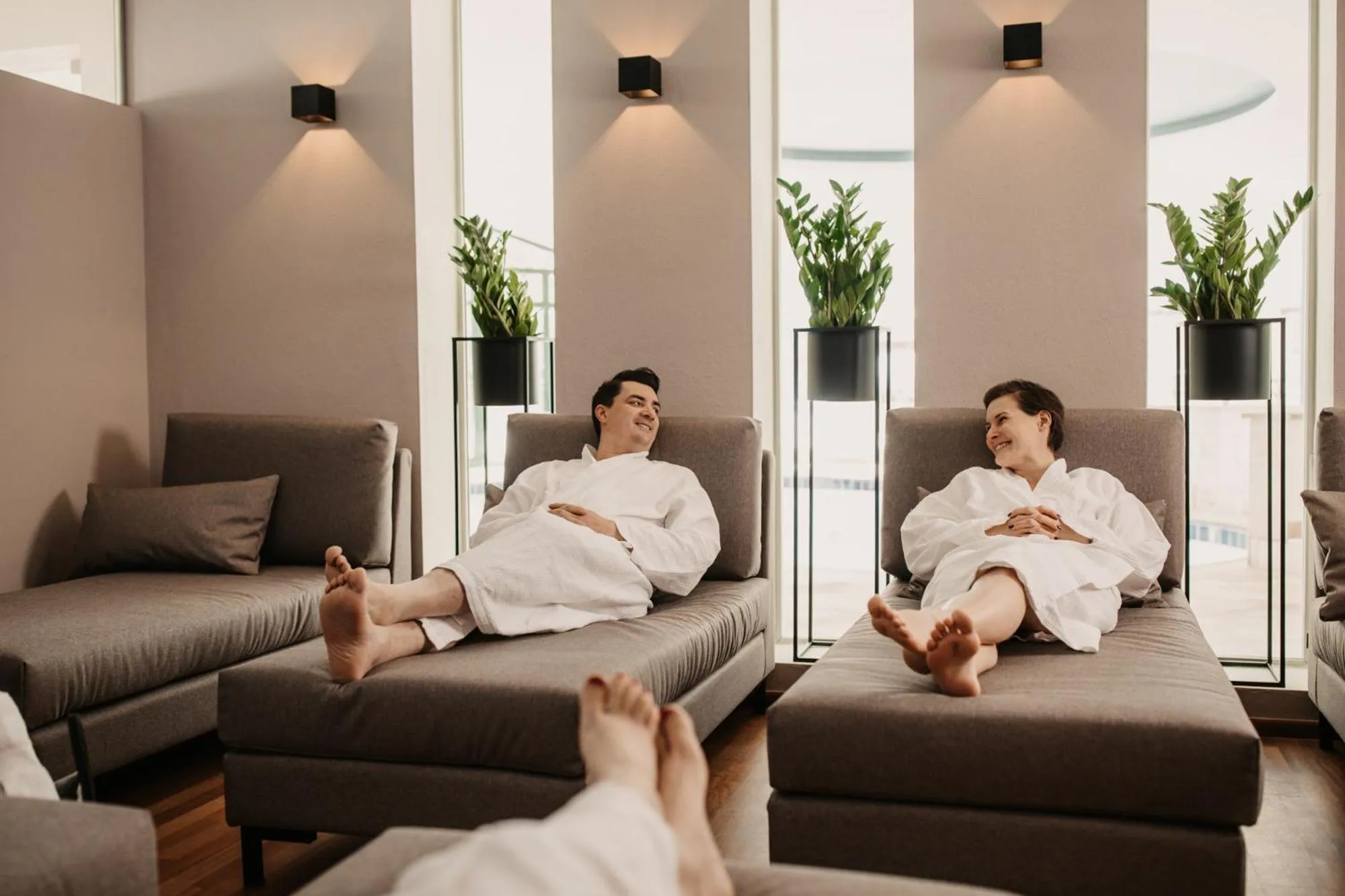 Spa and wellness centre/facilities in Aparthotel Rubinius