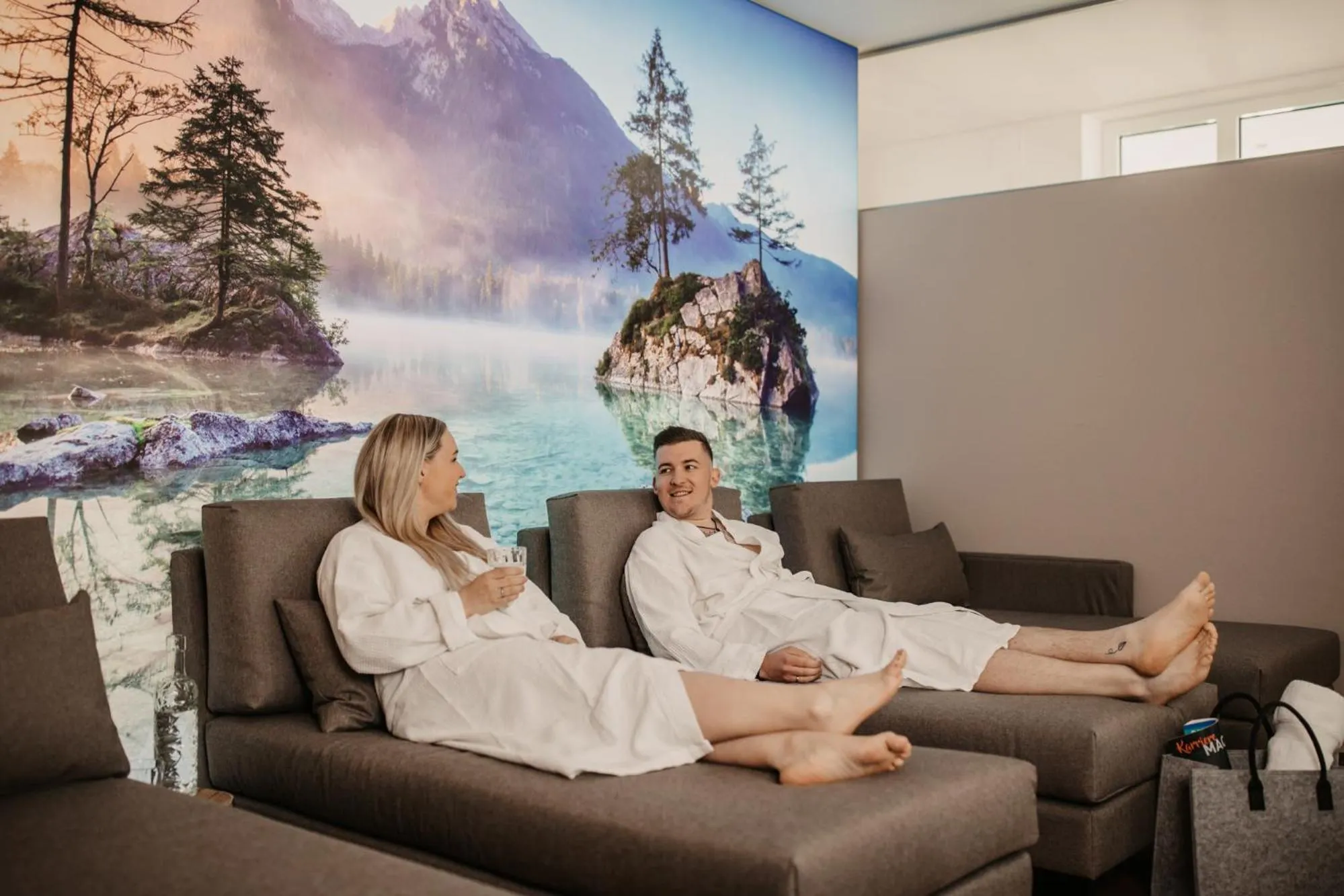 Spa and wellness centre/facilities in Aparthotel Rubinius