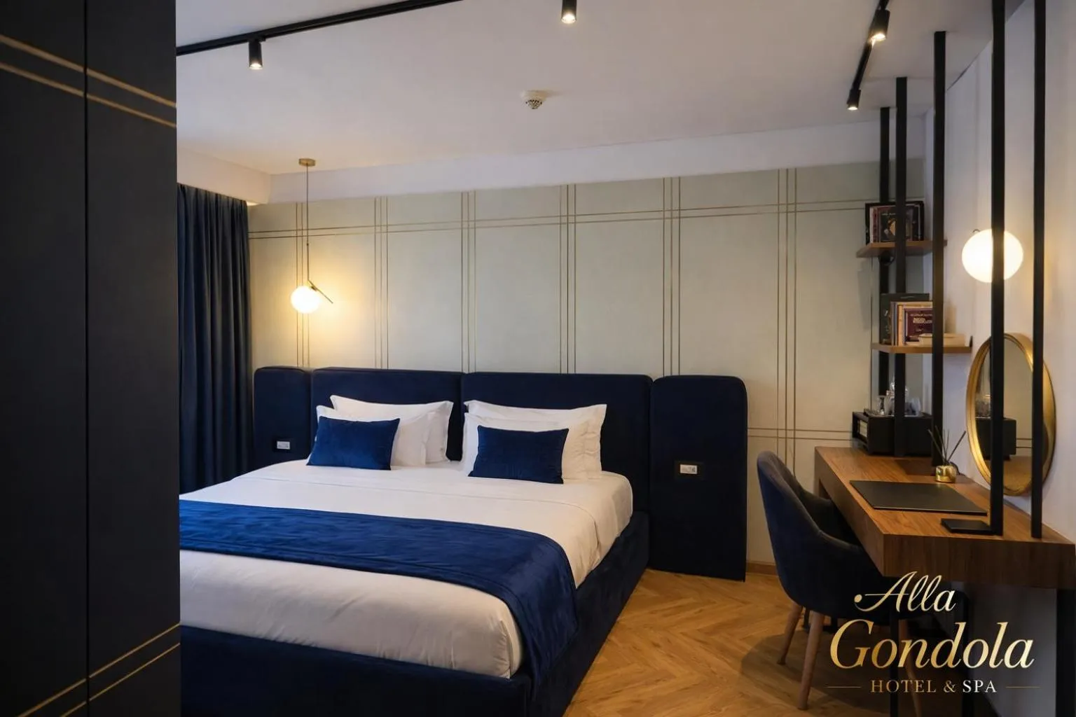 Bed in Alla Gondola Hotel & SPA Tirana