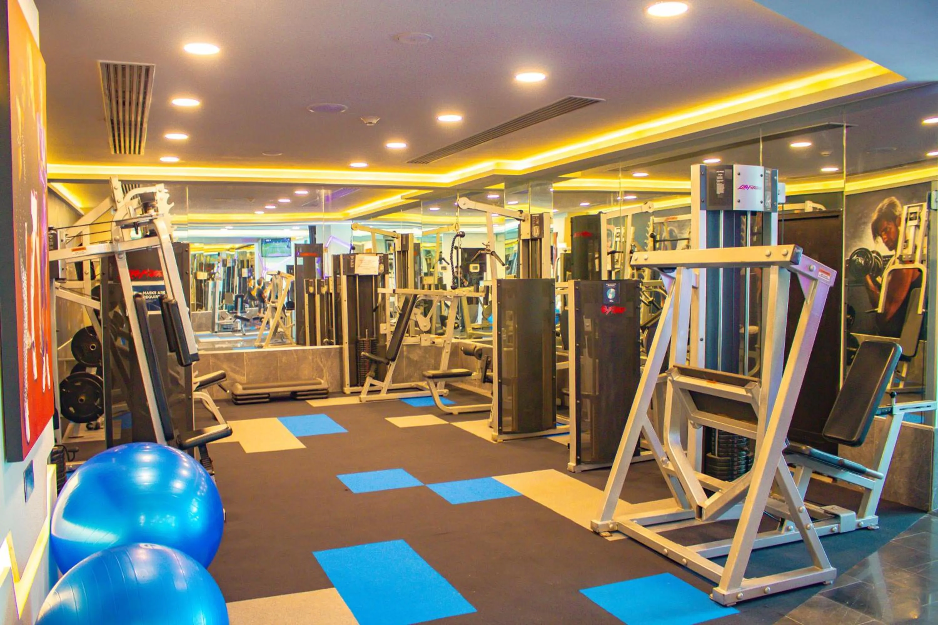 Fitness centre/facilities in Hard Rock Hotel Vallarta All Inclusive