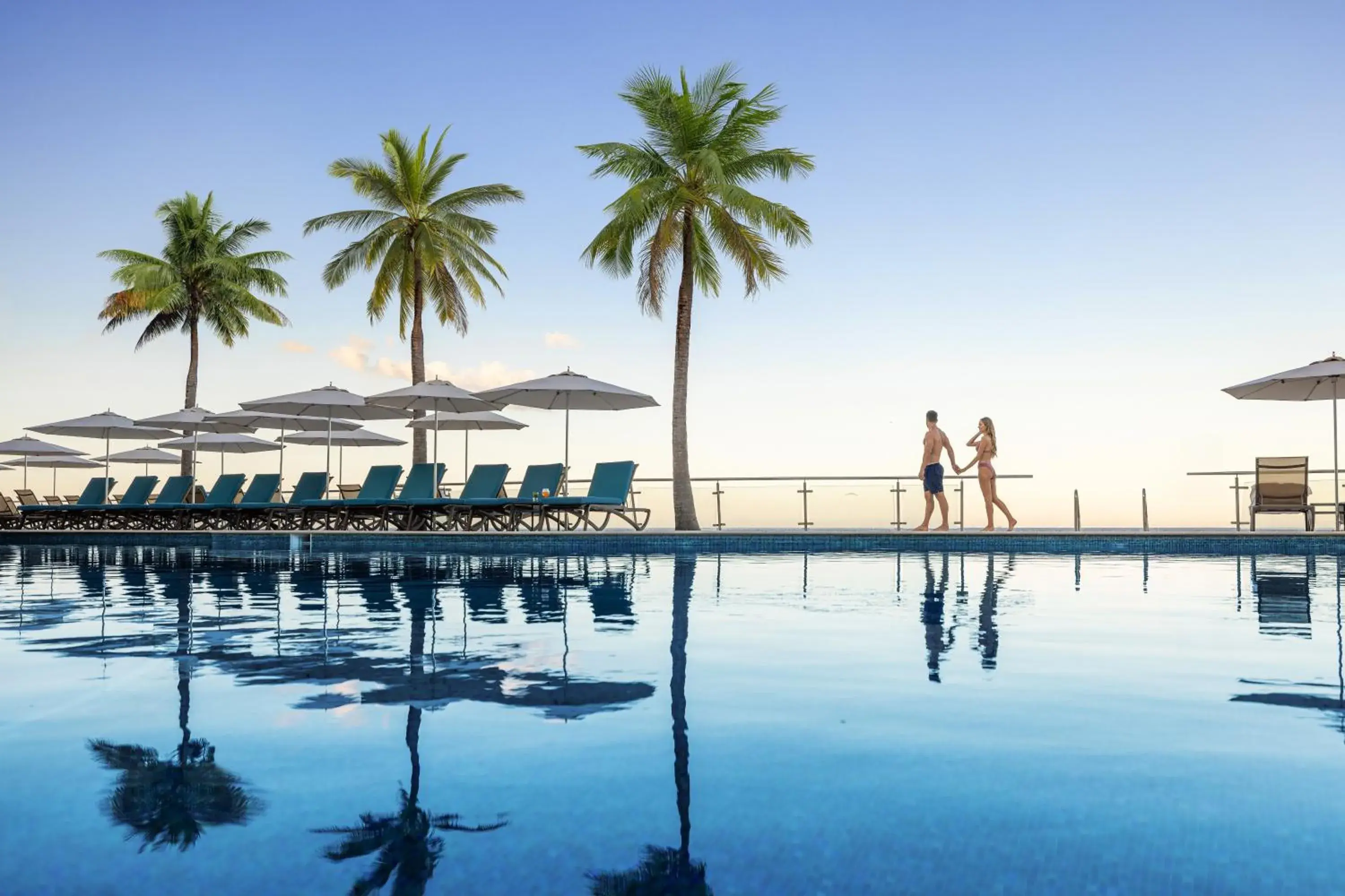 Swimming pool in Cozumel Palace-All Inclusive Swimming pool in Cozumel Palace-All Inclusive