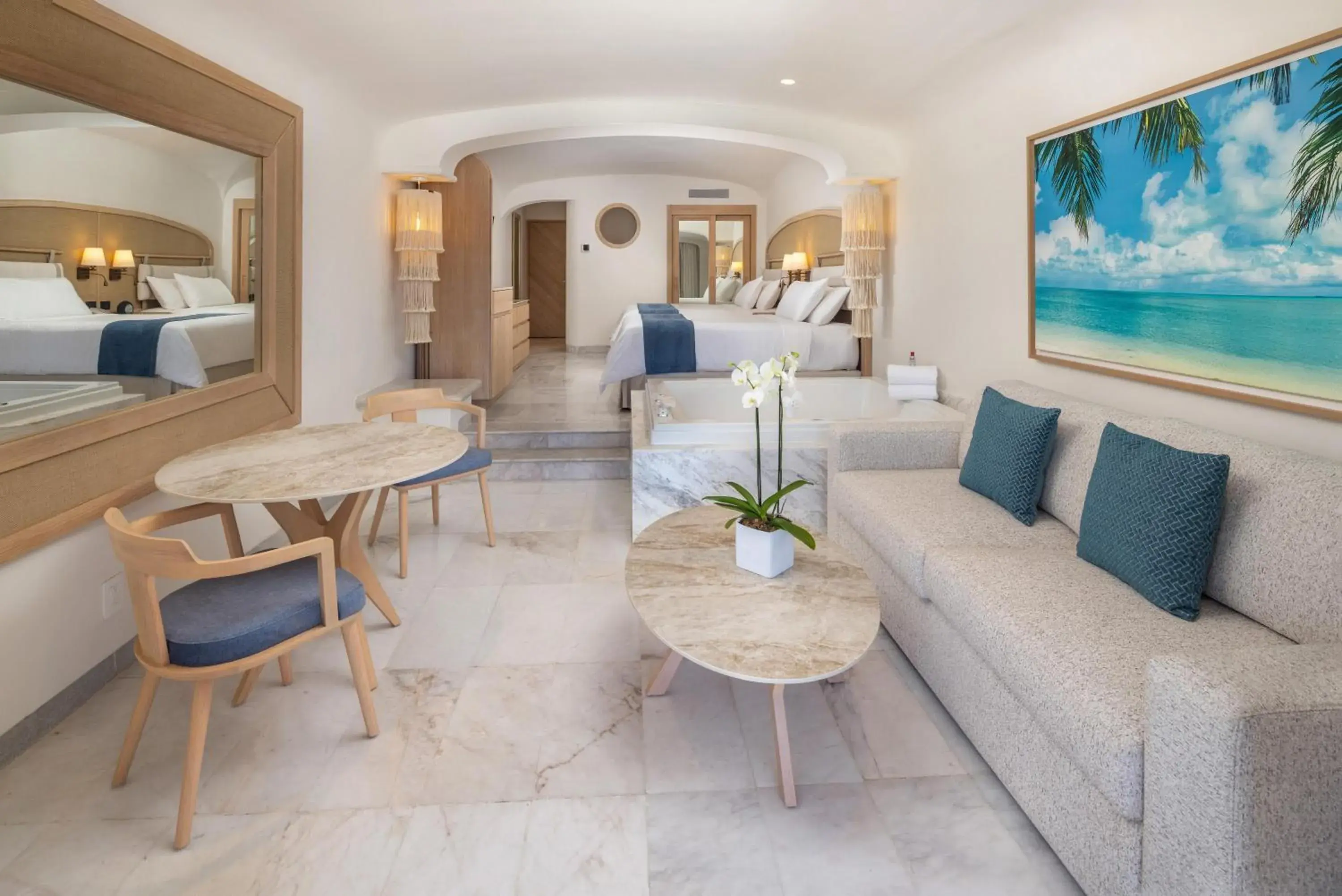 Superior Ocean Front Suite - Kids & Teens Free in Cozumel Palace-All Inclusive Superior Ocean Front Suite - Kids & Teens Free in Cozumel Palace-All Inclusive