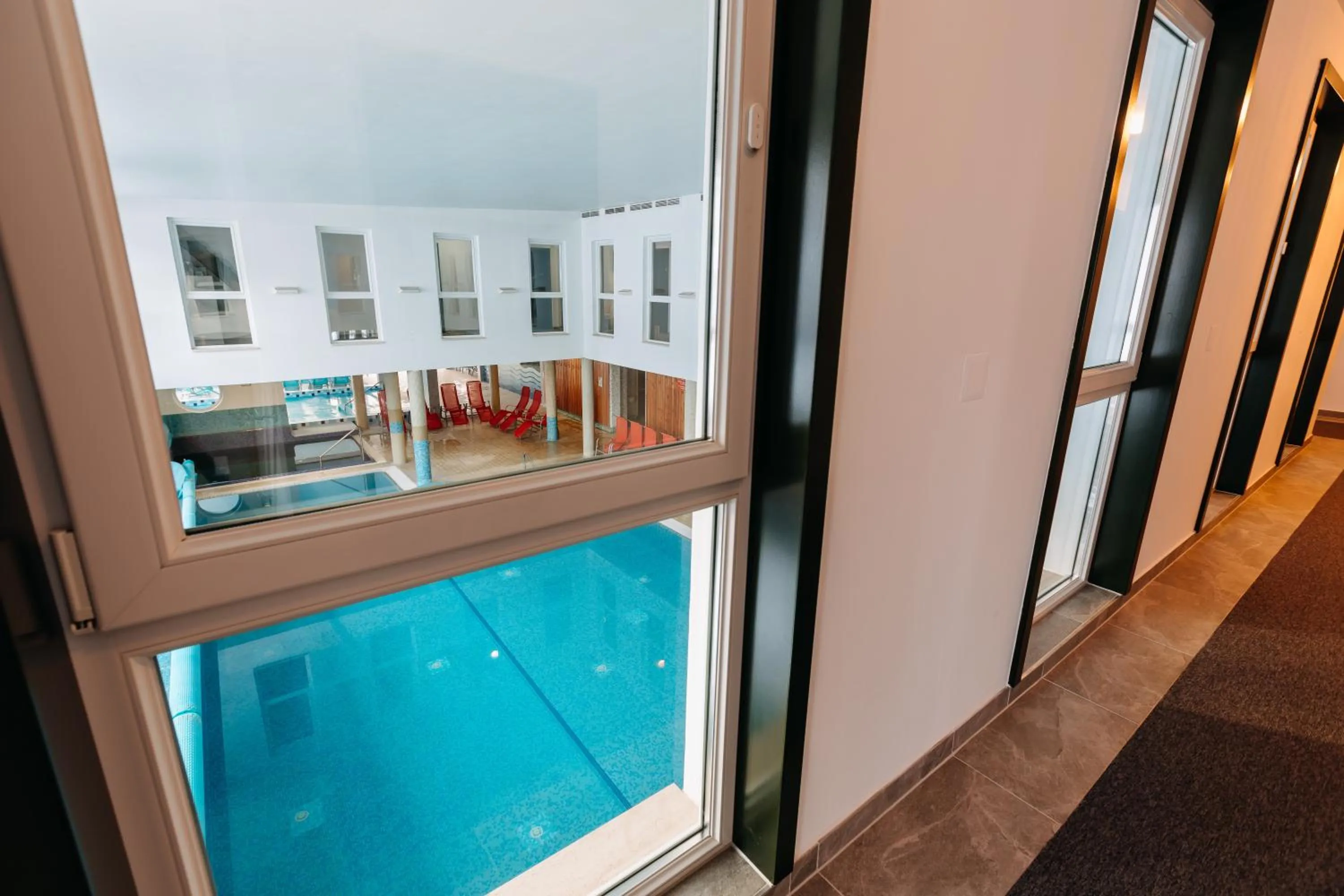 Pool view in Lobogo Resort