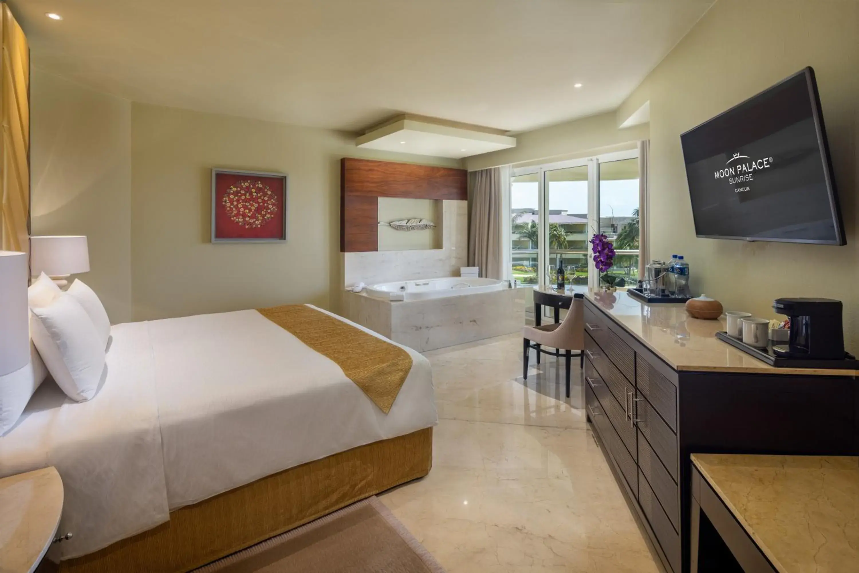 Bed in Moon Palace Cancun - All Inclusive Bed in Moon Palace Cancun - All Inclusive